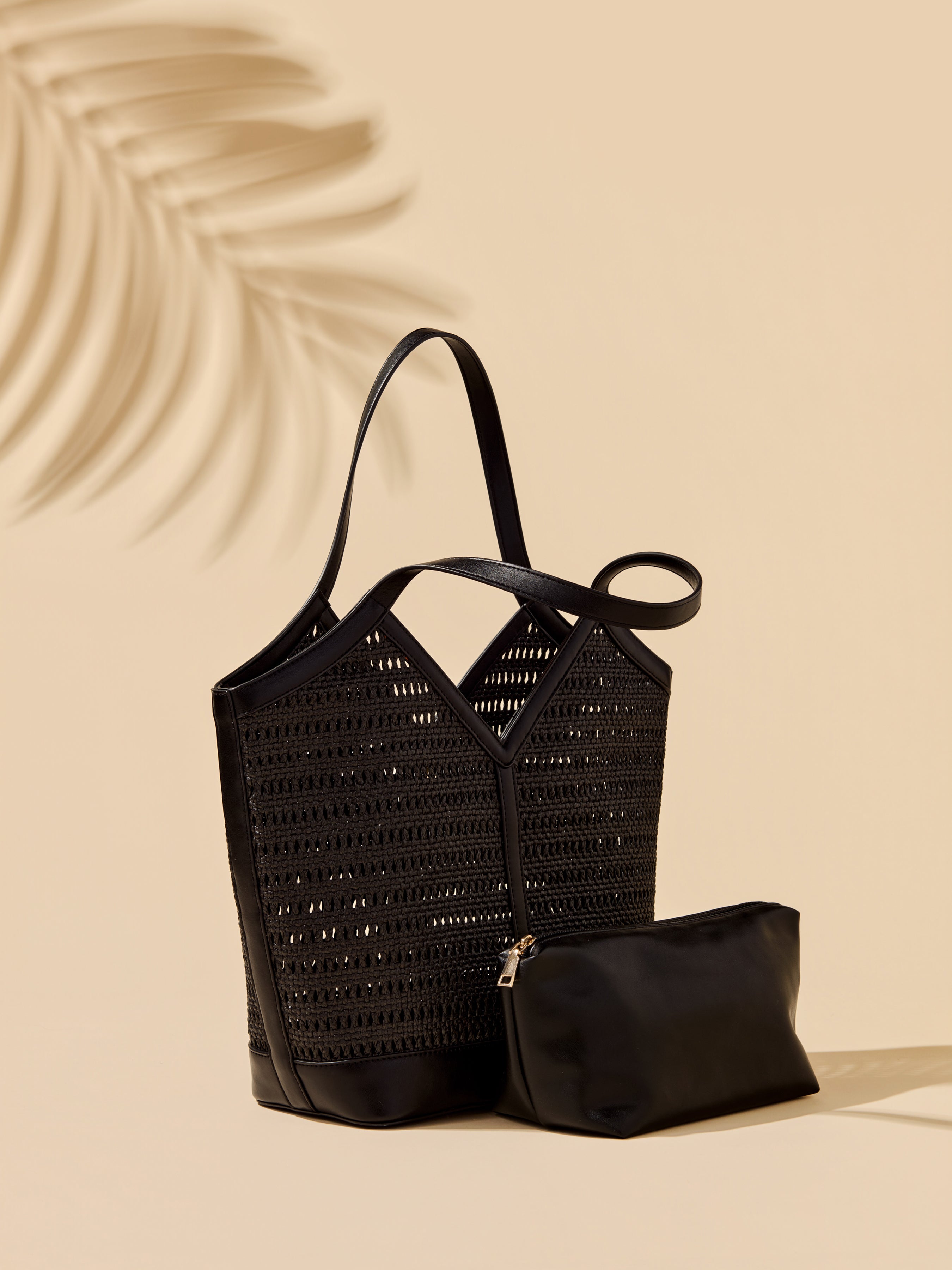 Shiraleah Tosca Tote BLACK