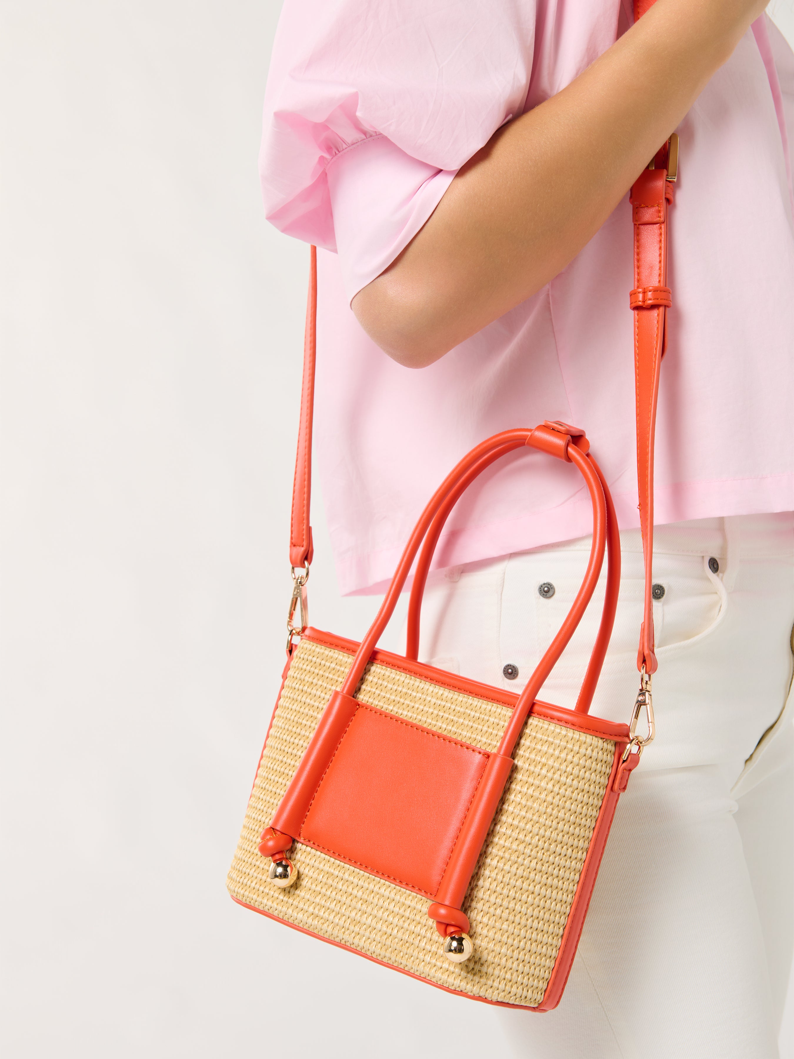 Shiraleah Salerno Mini Tote ORANGE