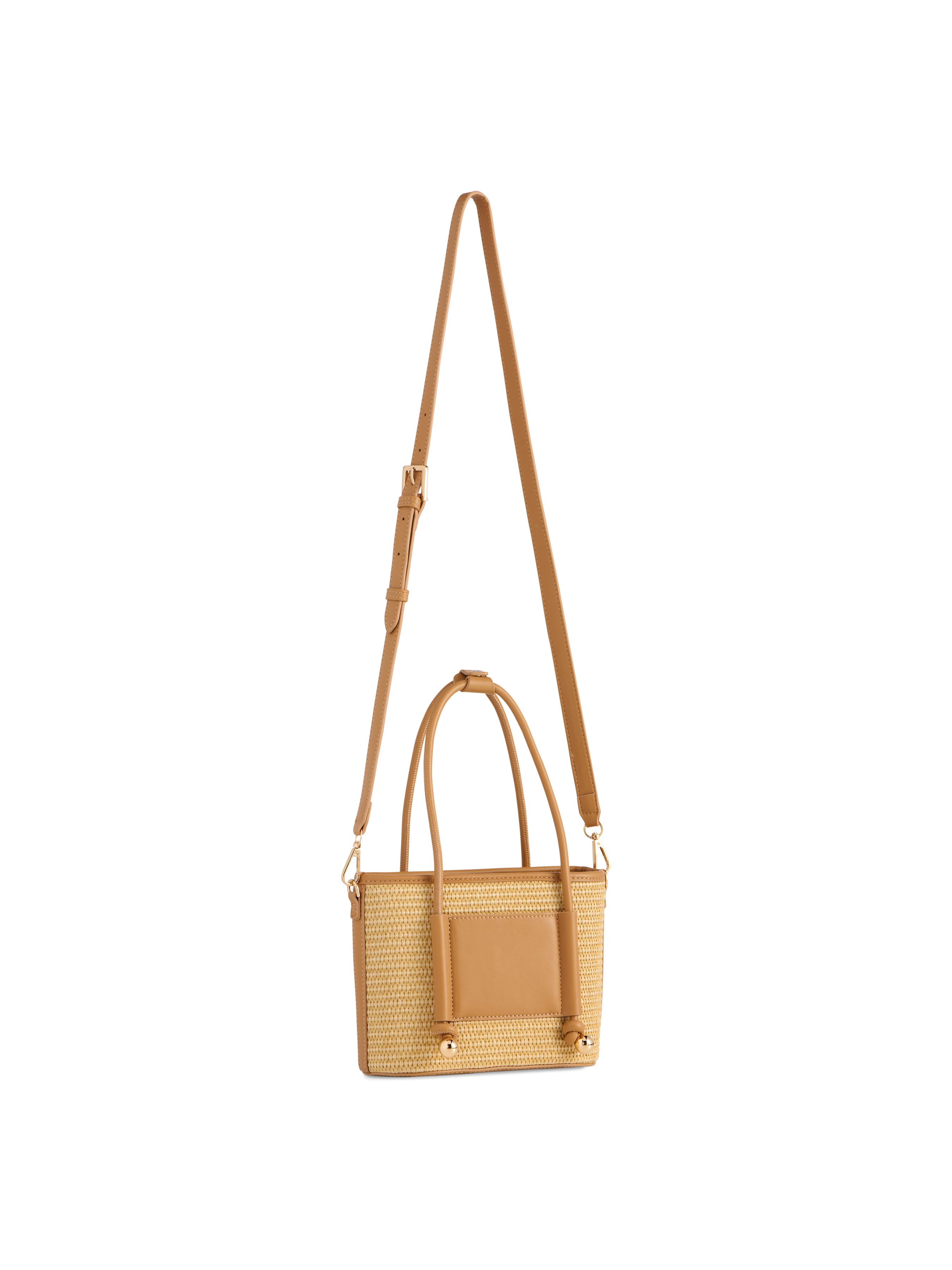 Shiraleah Salerno Mini Tote TAN