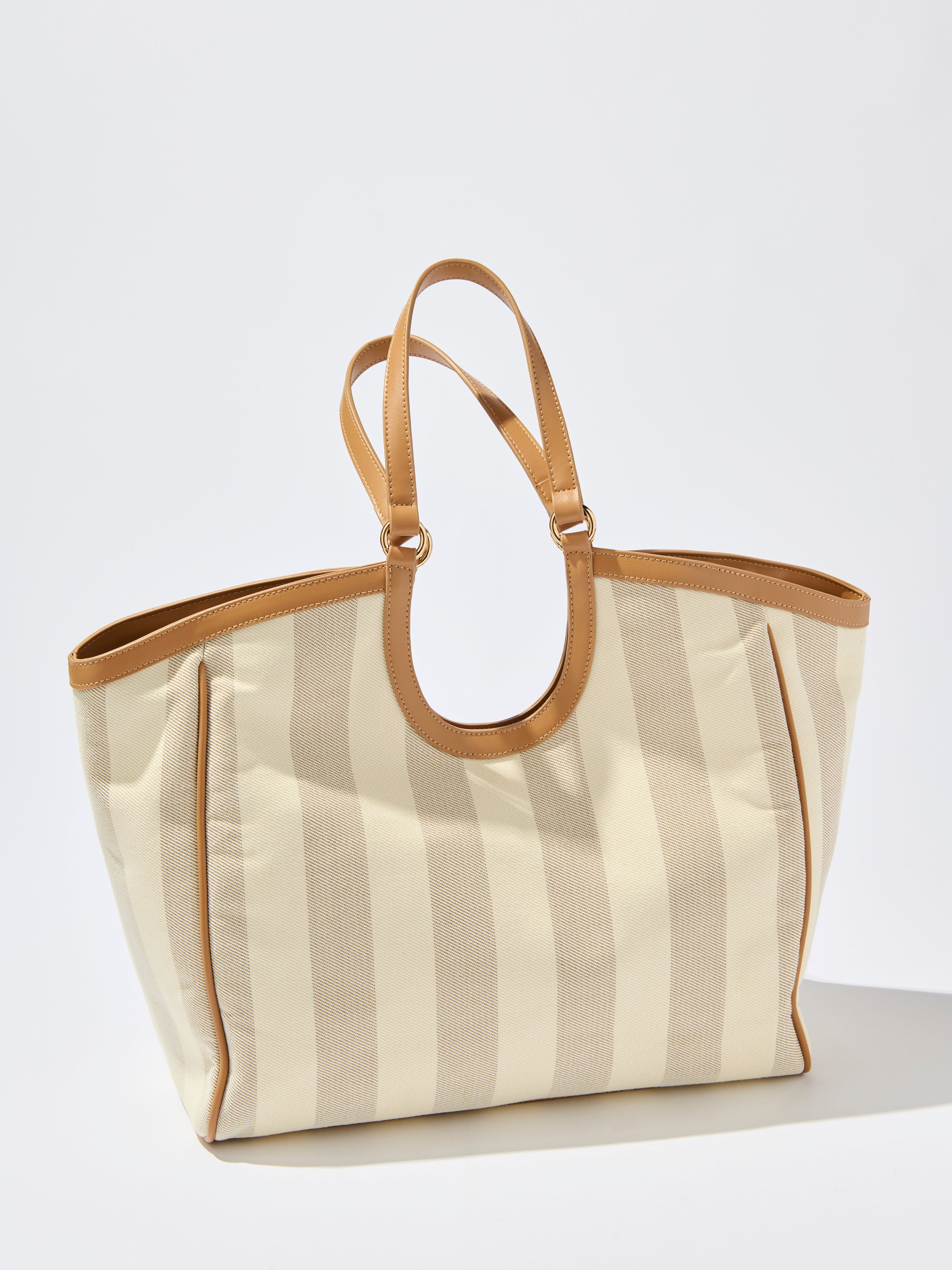 Shiraleah Positano Tote TAN