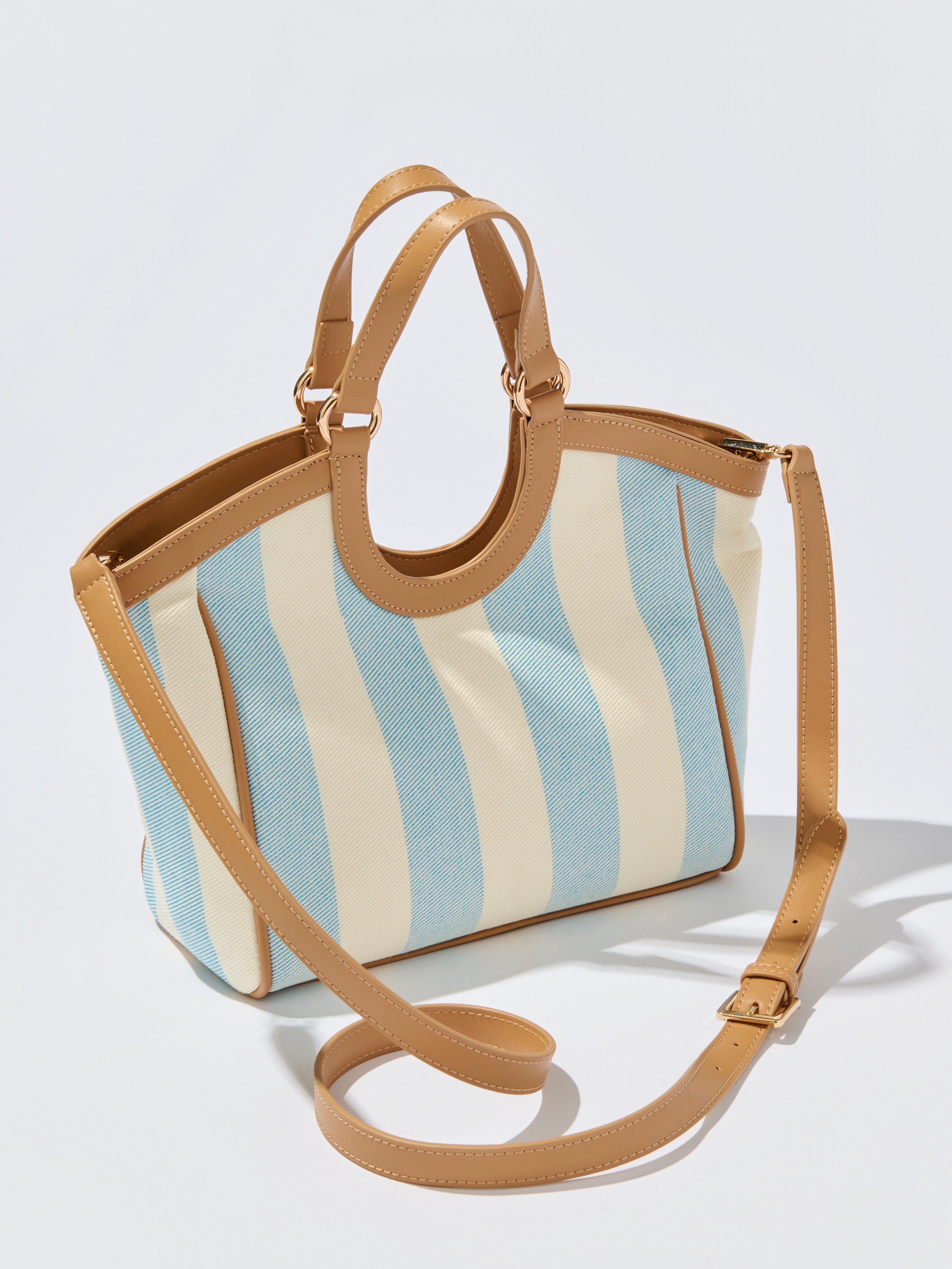 Shiraleah Positano Mini Tote BLUE