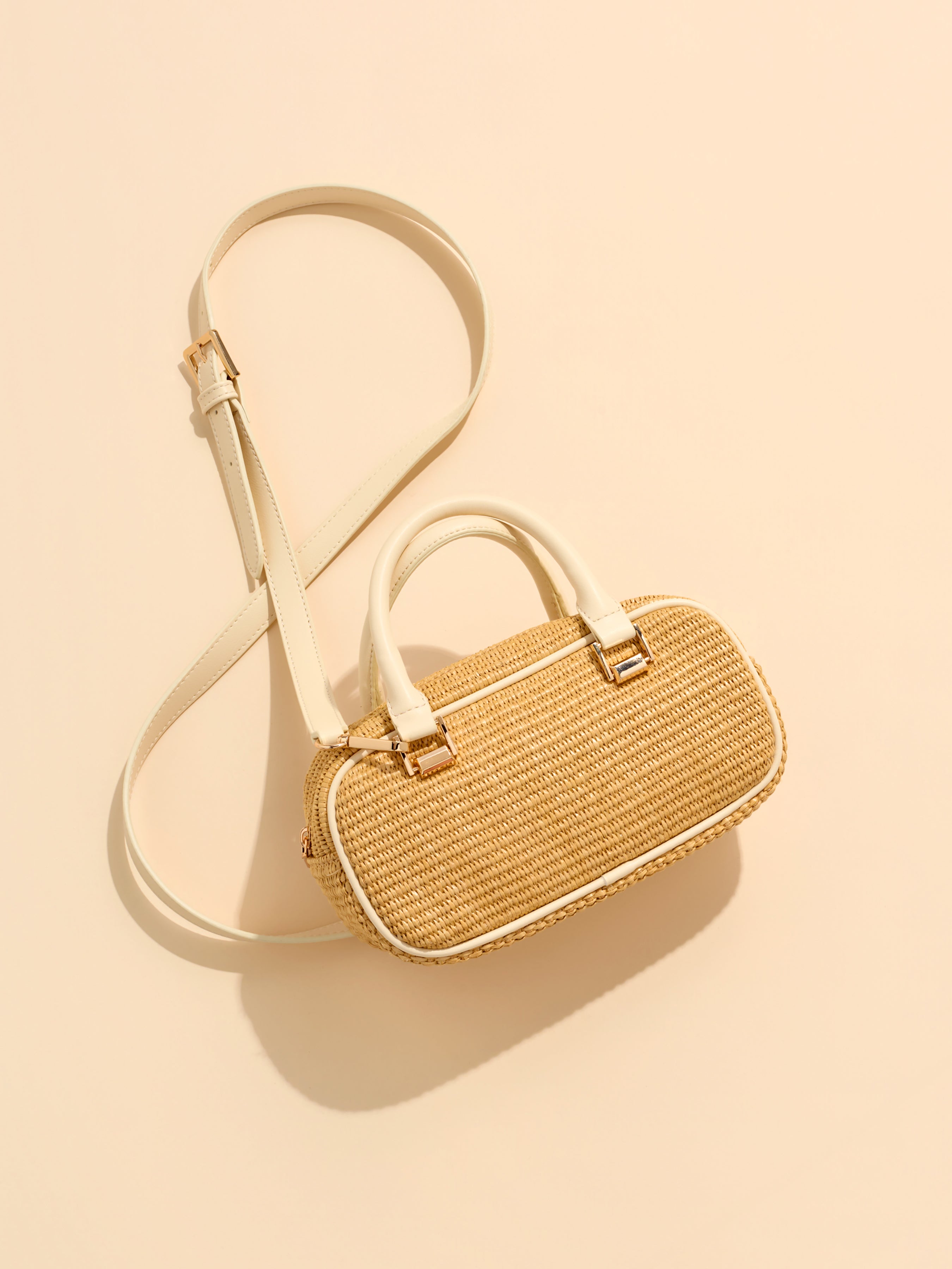 Shiraleah Ravello Cross-Body Bag, Natural
