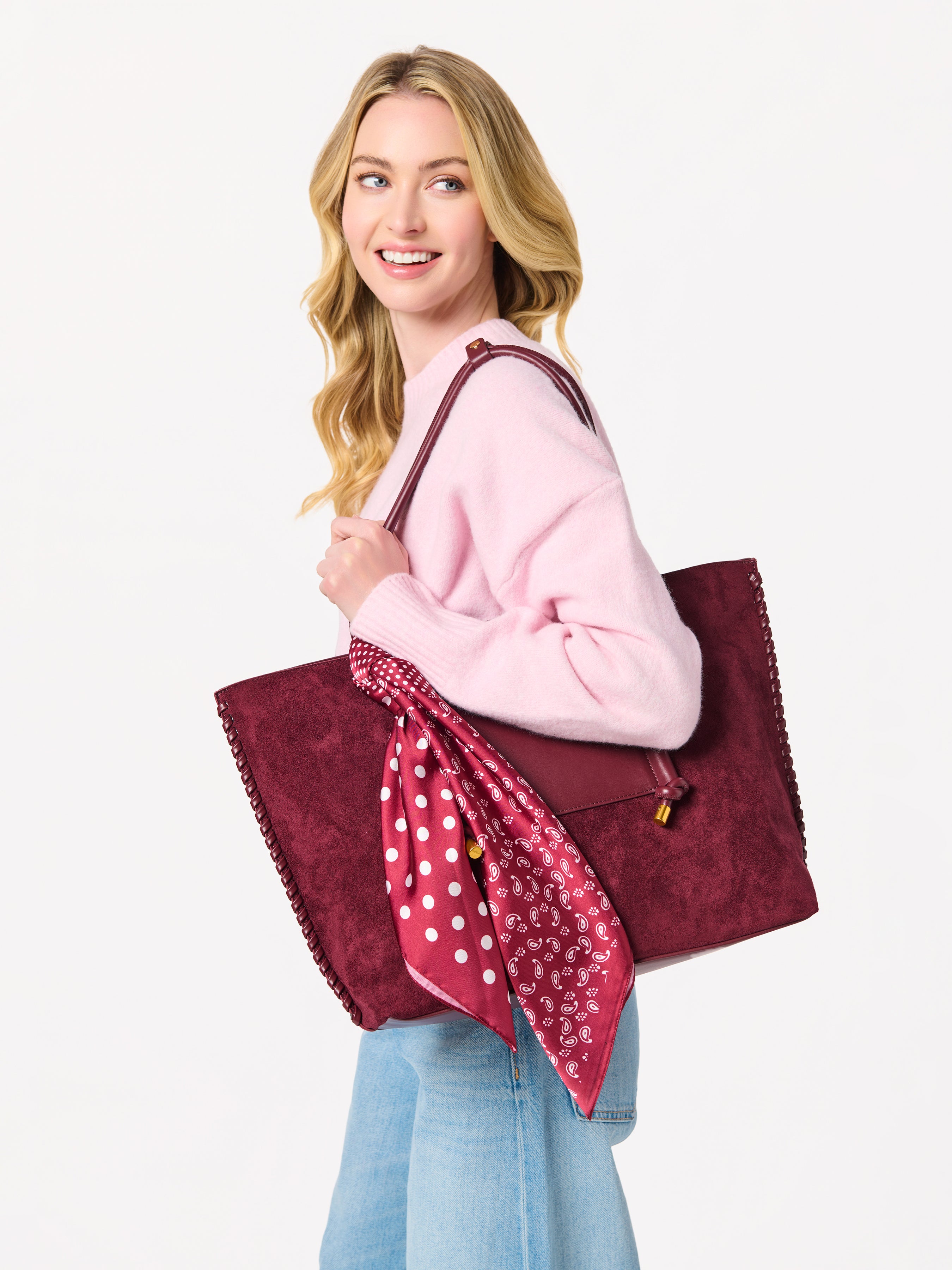 Shiraleah Paige Tote WINE / OS