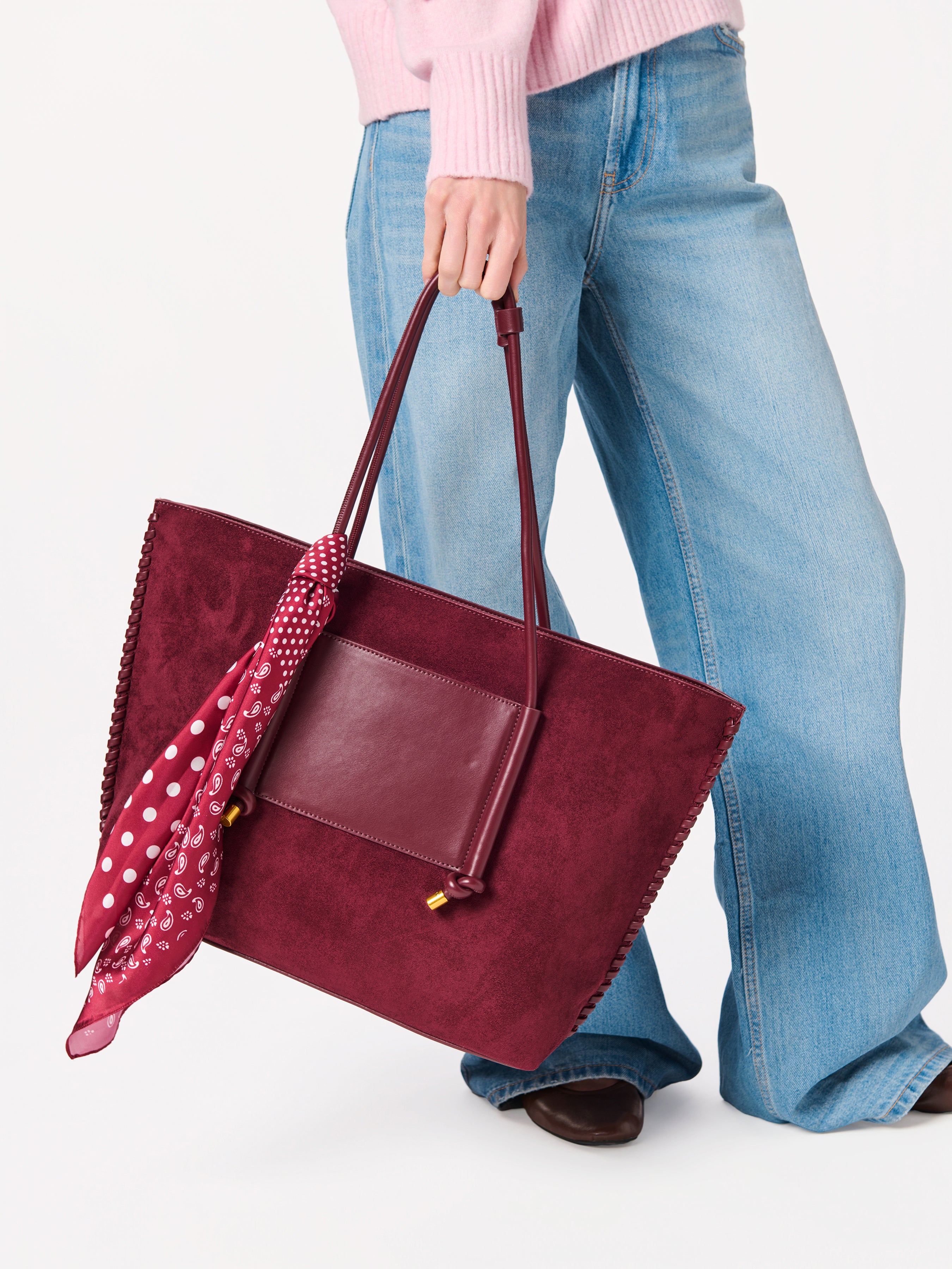 Shiraleah Paige Tote WINE / OS