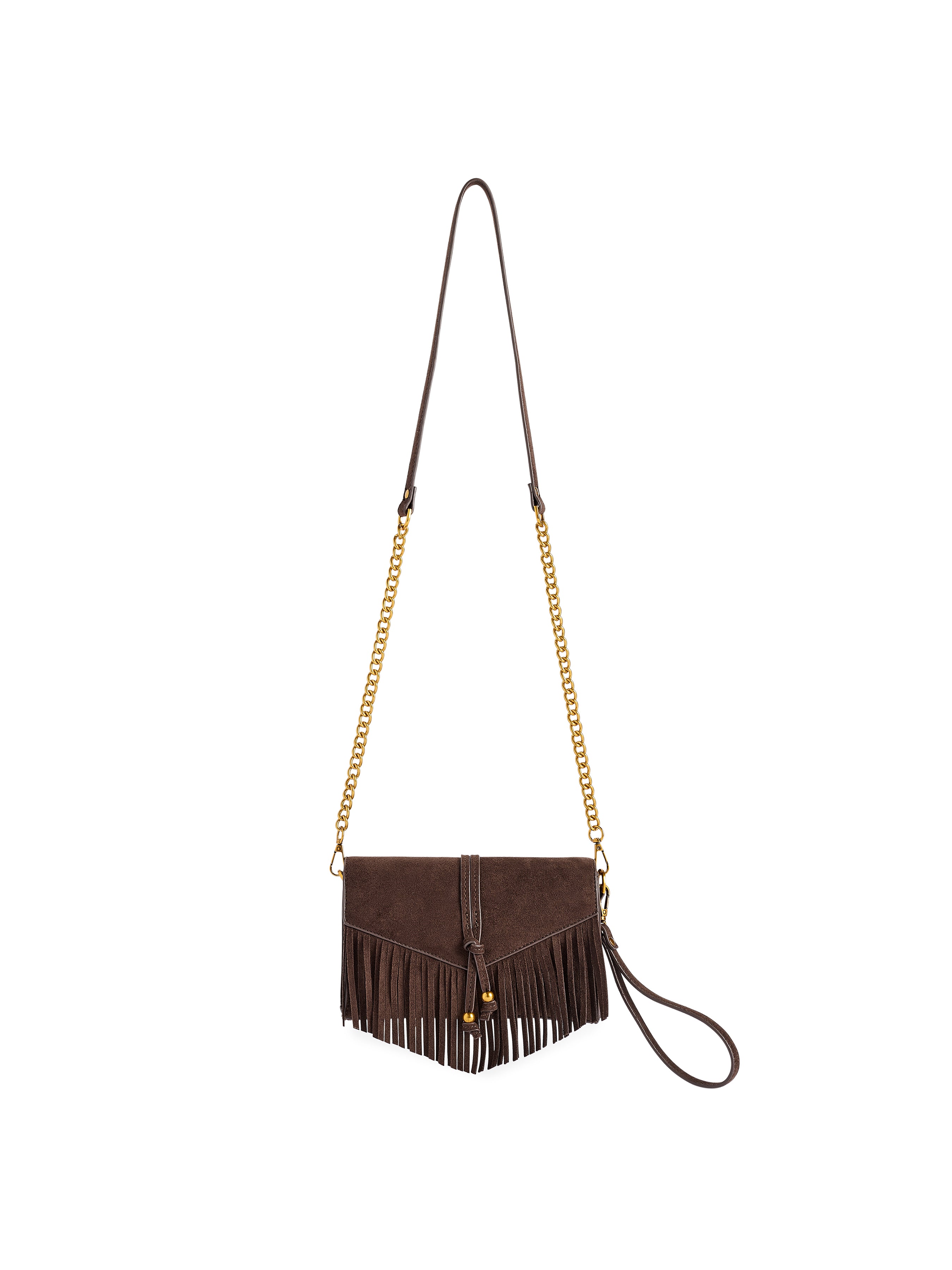 Shiraleah Janis Cross-Body/Wristlet CHOCOLATE / OS