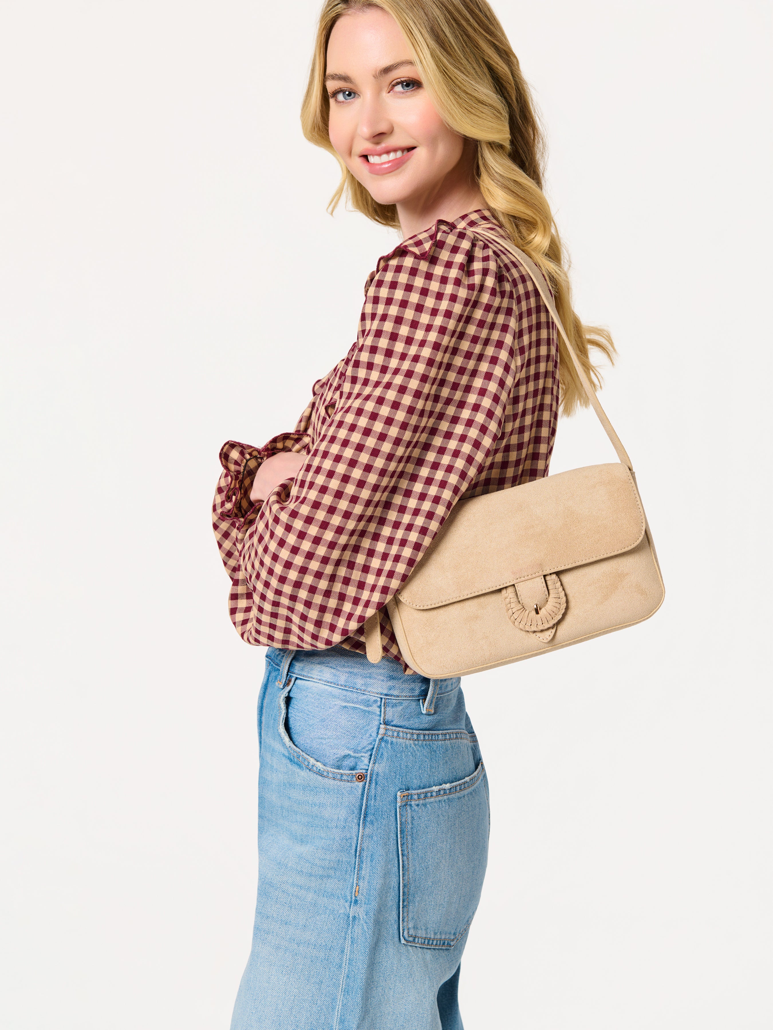 Shiraleah Juliette Shoulder Bag IVORY / OS