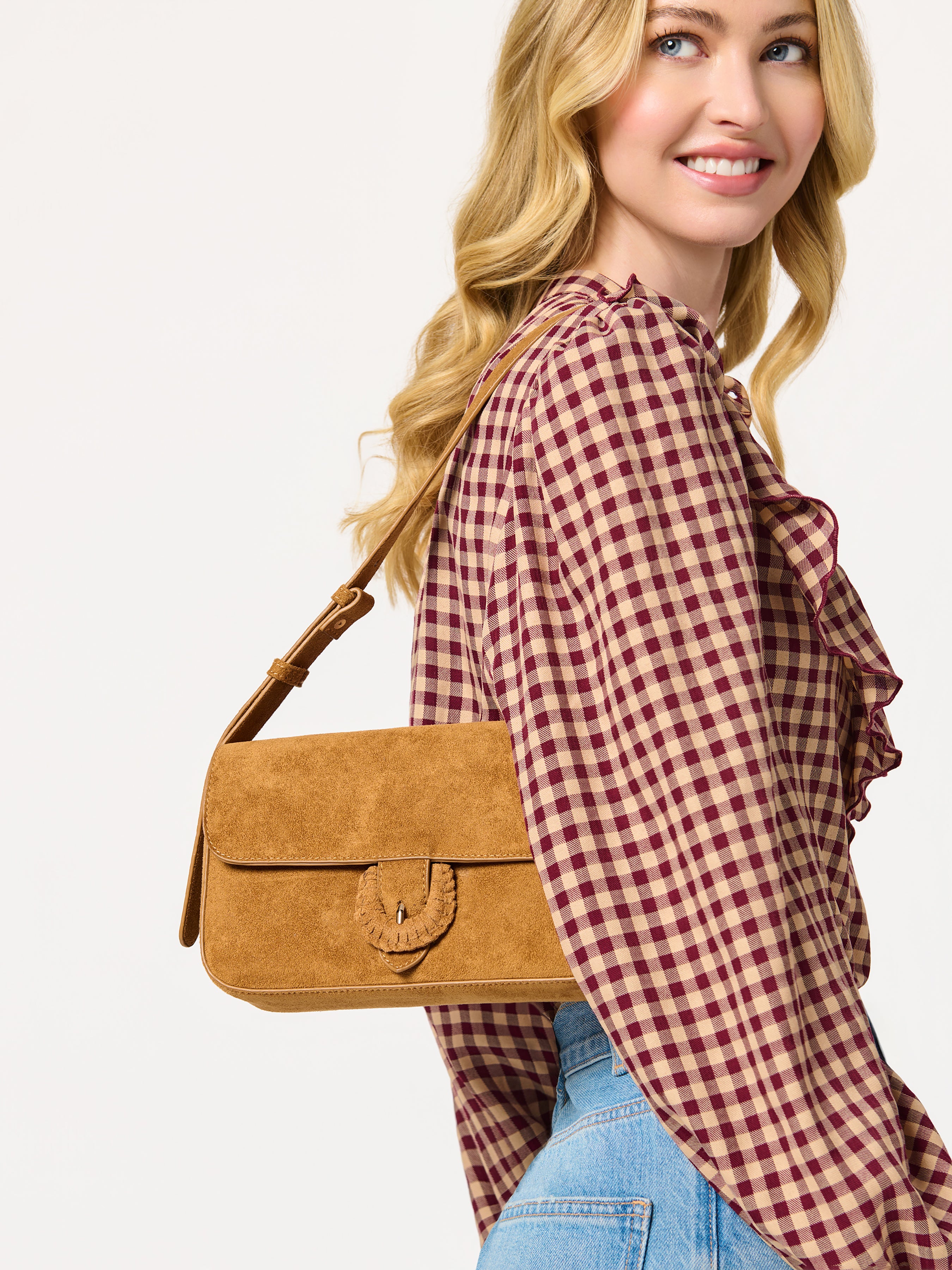 Shiraleah Juliette Shoulder Bag SADDLE / OS
