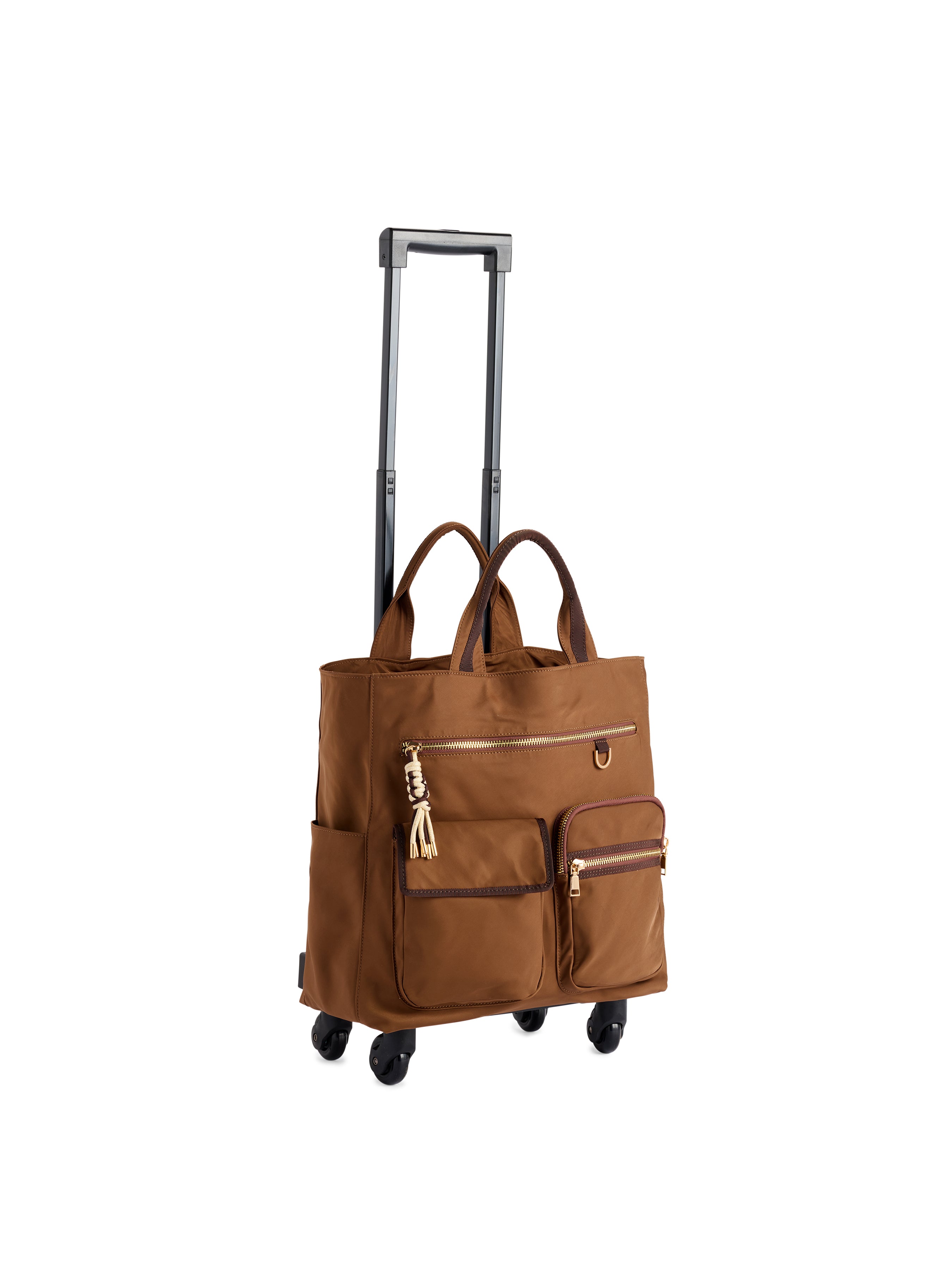 Shiraleah Jet 360° Roller Tote MOCHA / OS