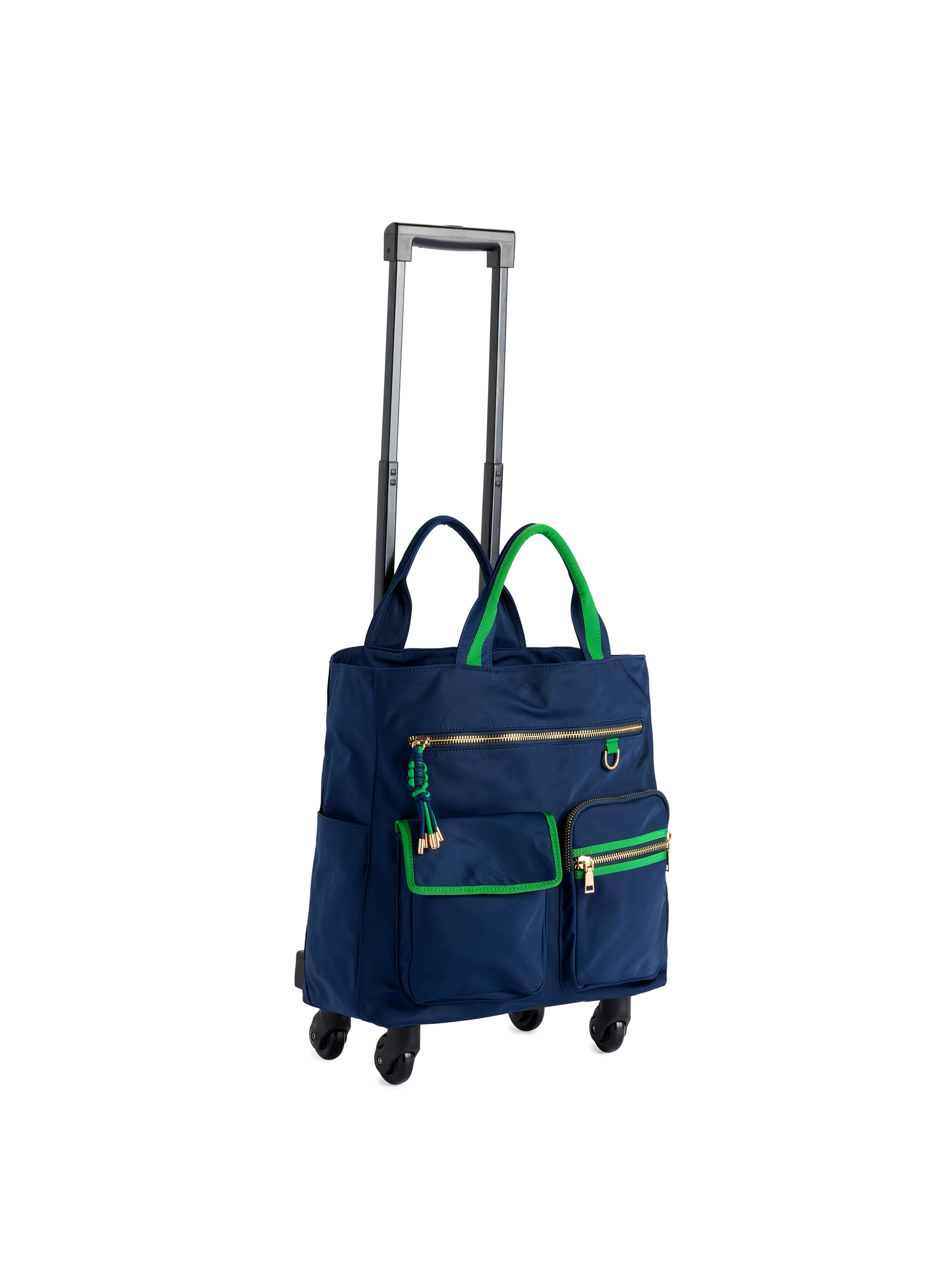 Shiraleah Jet 360° Roller Tote NAVY / OS