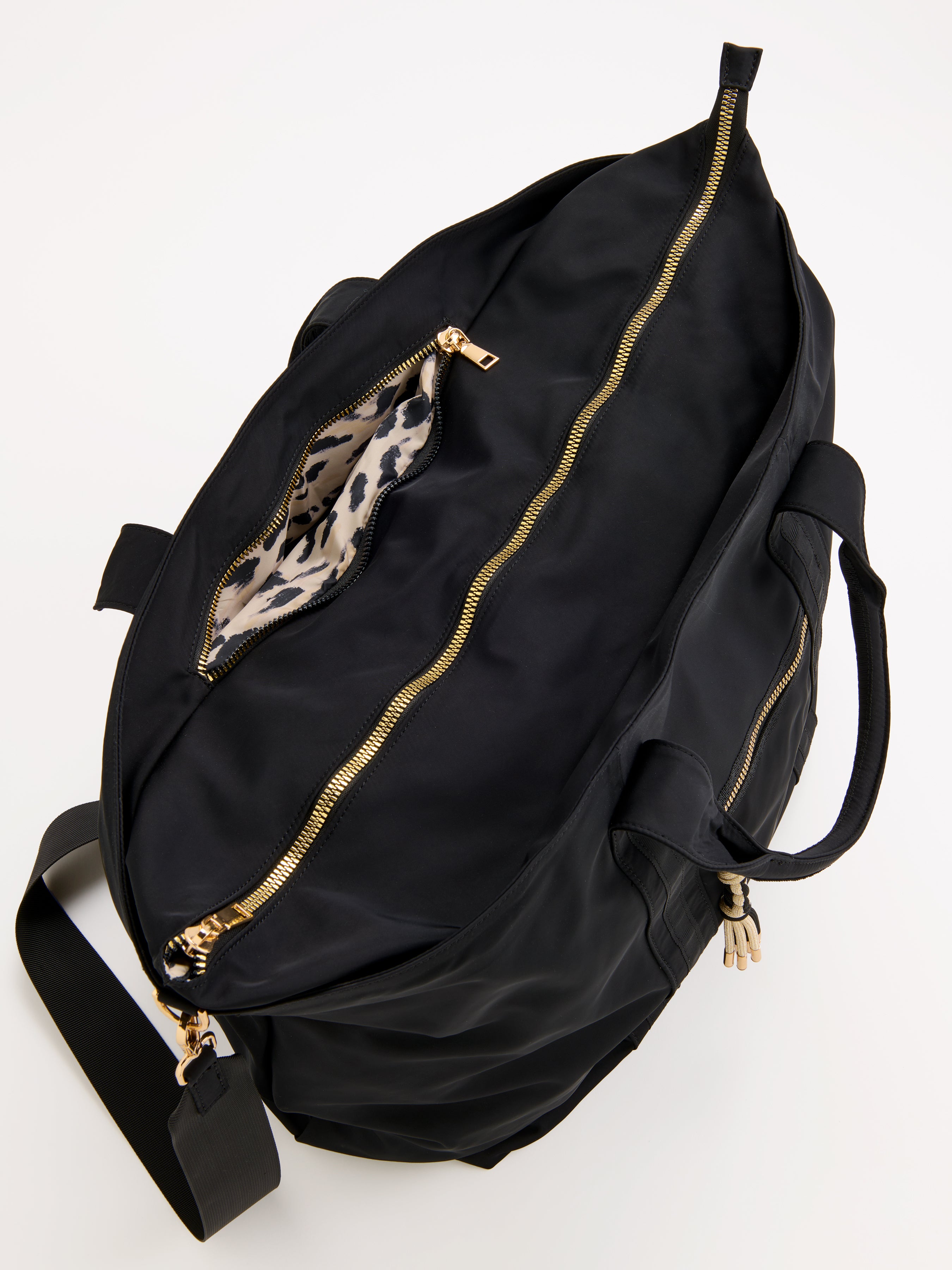 Shiraleah Jet Travel Tote BLACK / OS