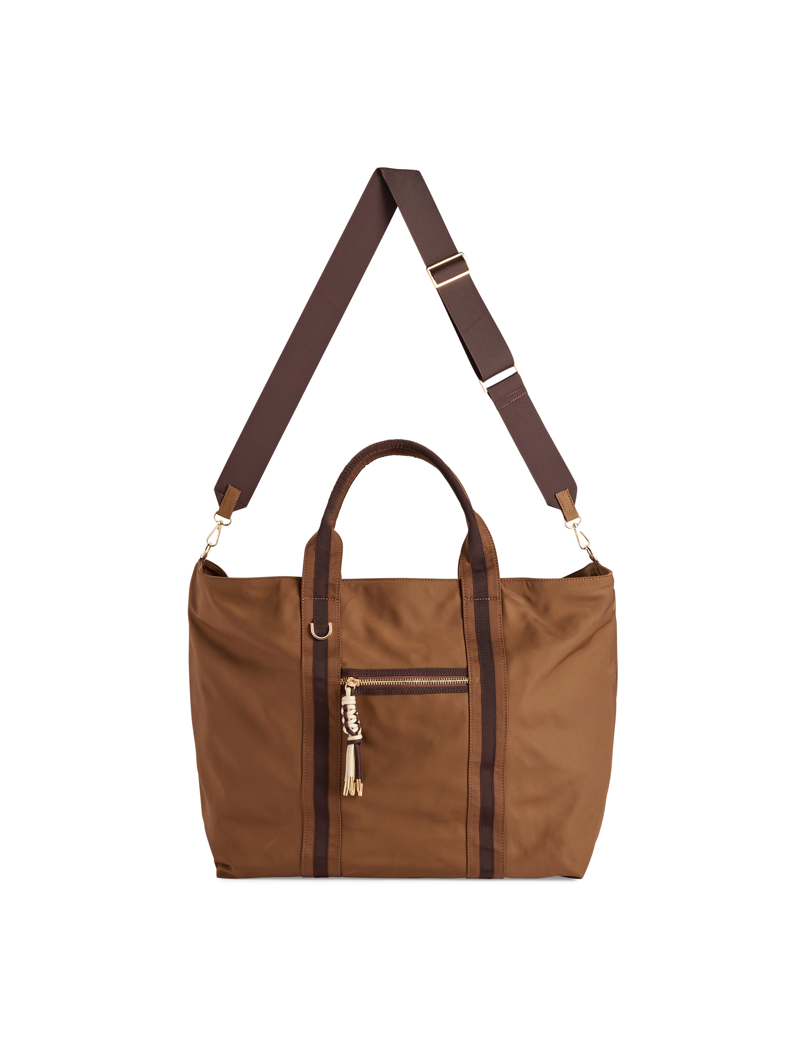 Shiraleah Jet Travel Tote MOCHA / OS