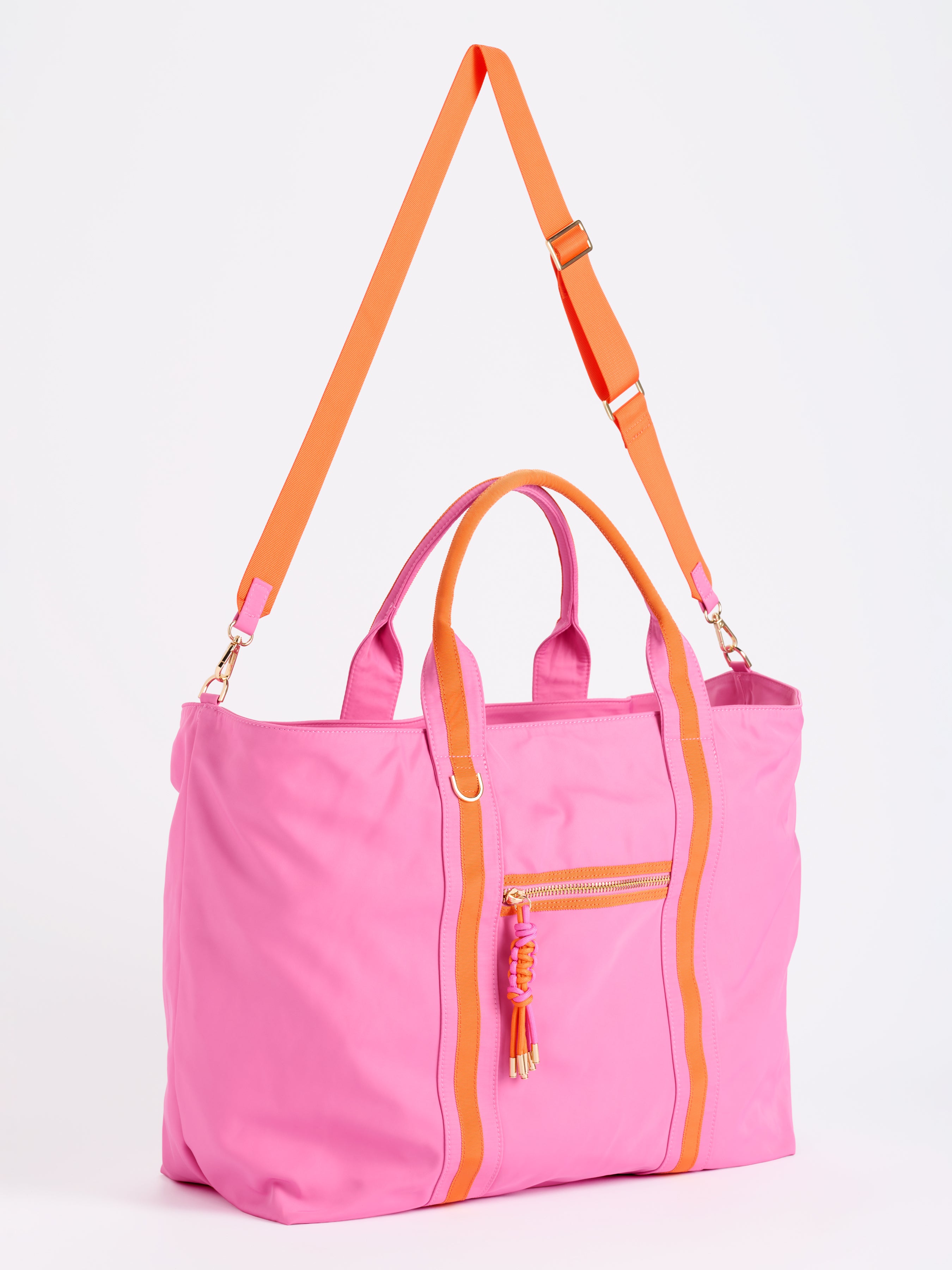 Shiraleah Jet Travel Tote PINK / OS