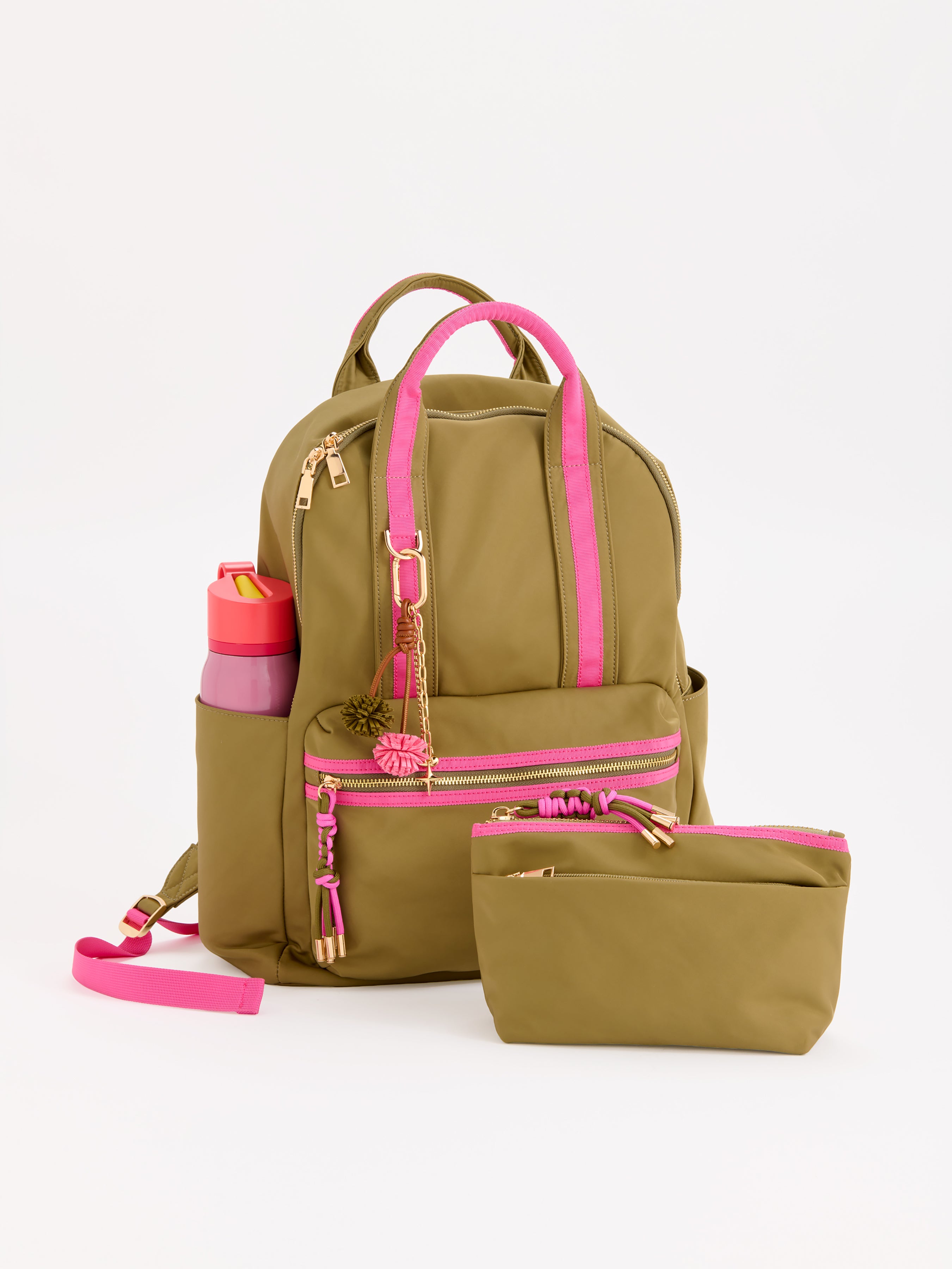 Shiraleah Jet Backpack OLIVE / OS