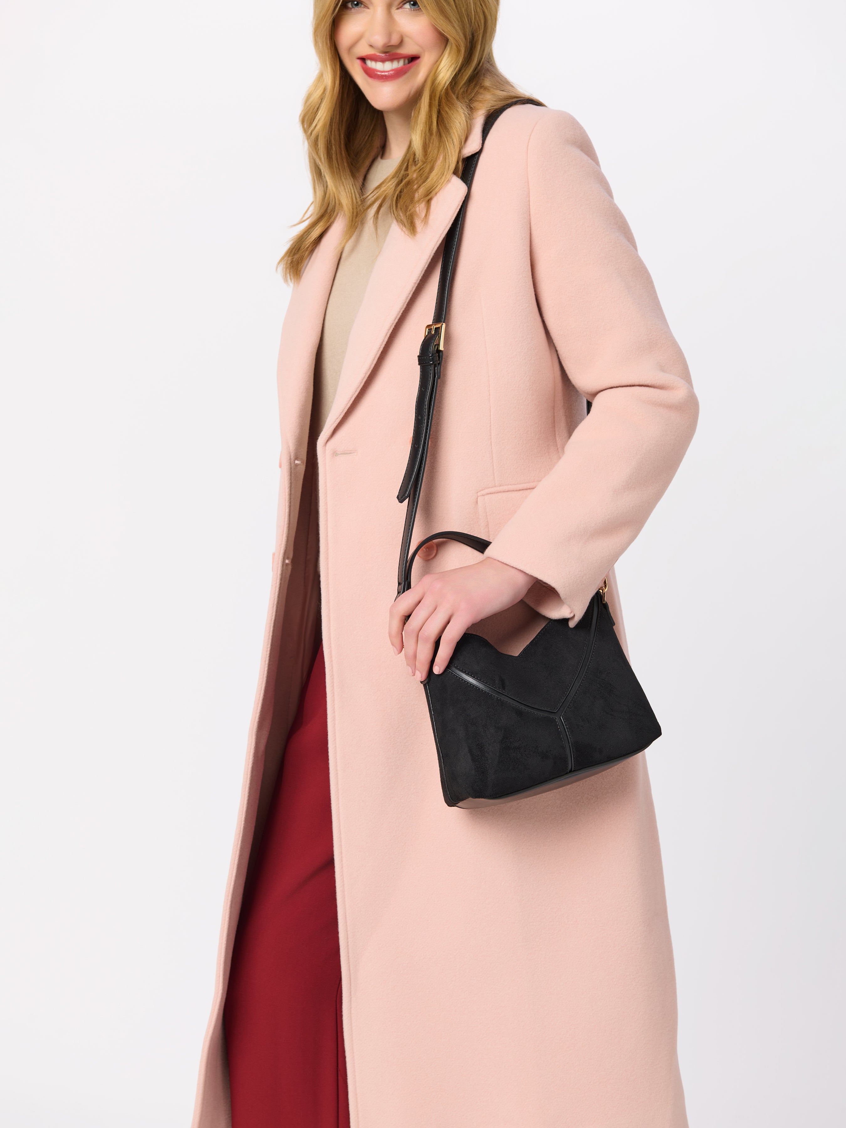 Shiraleah Ava Top Handle Mini Hobo BLACK / OS