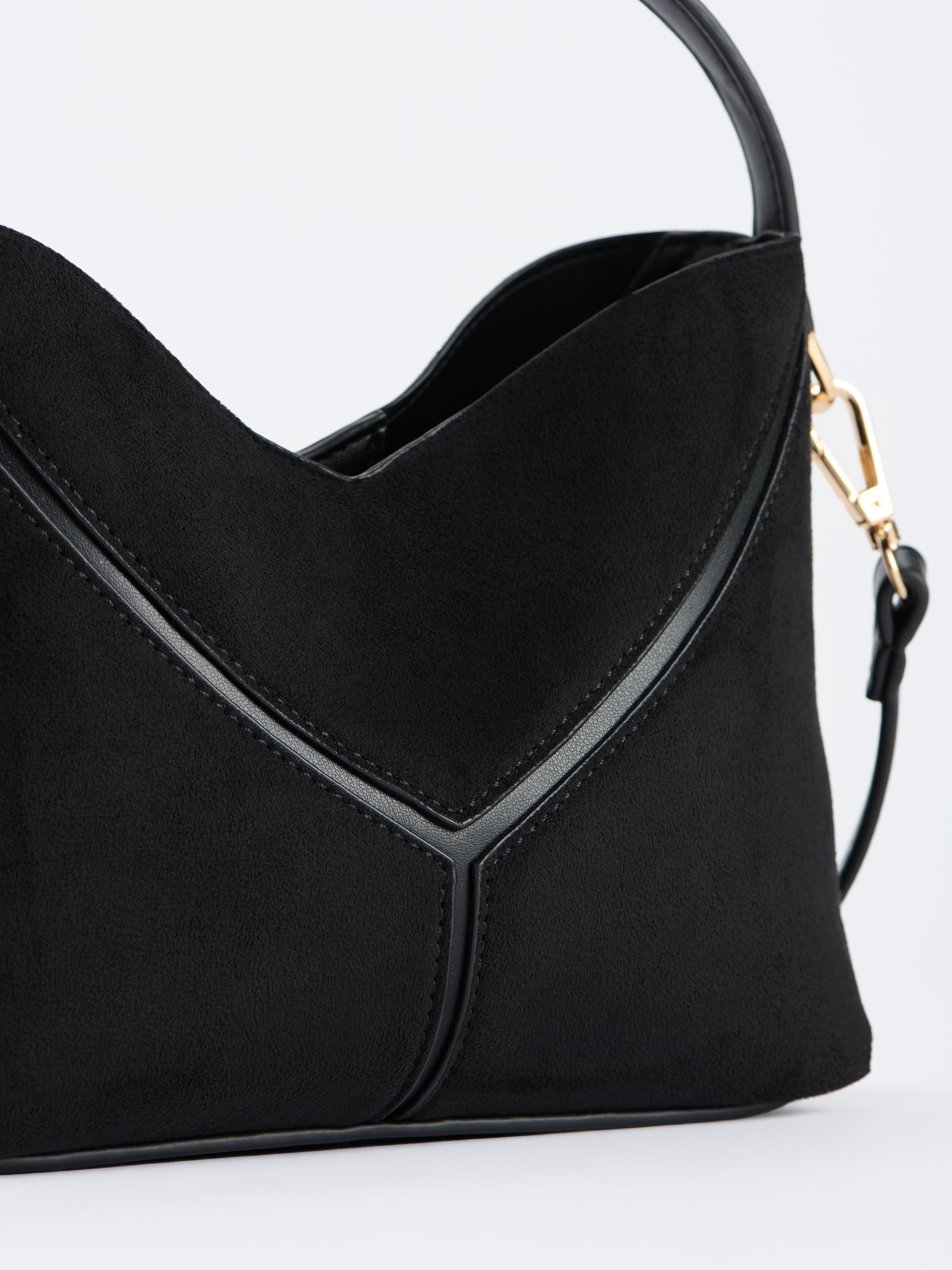 Shiraleah Ava Top Handle Mini Hobo BLACK / OS