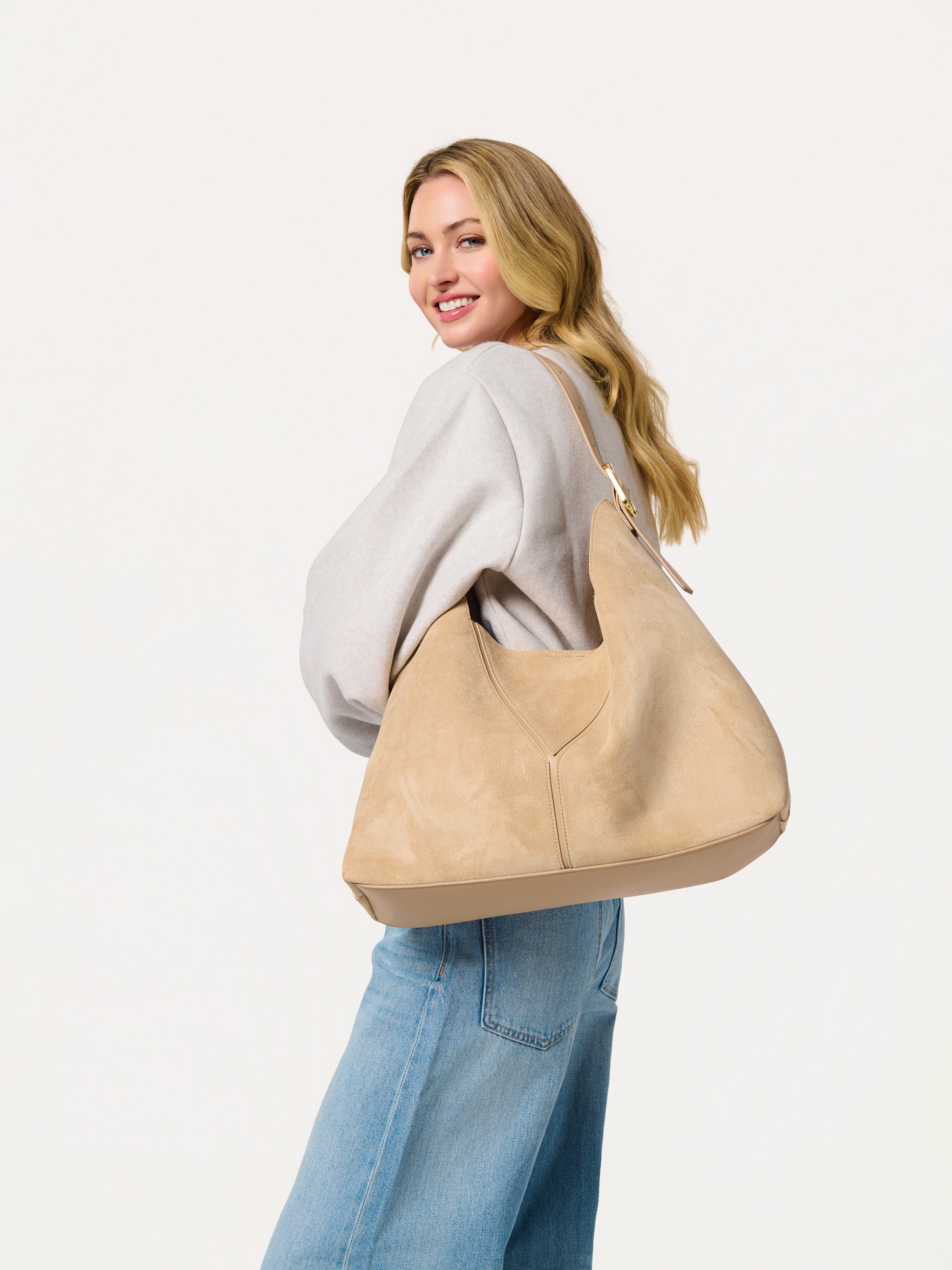 Shiraleah Ava Hobo IVORY / OS