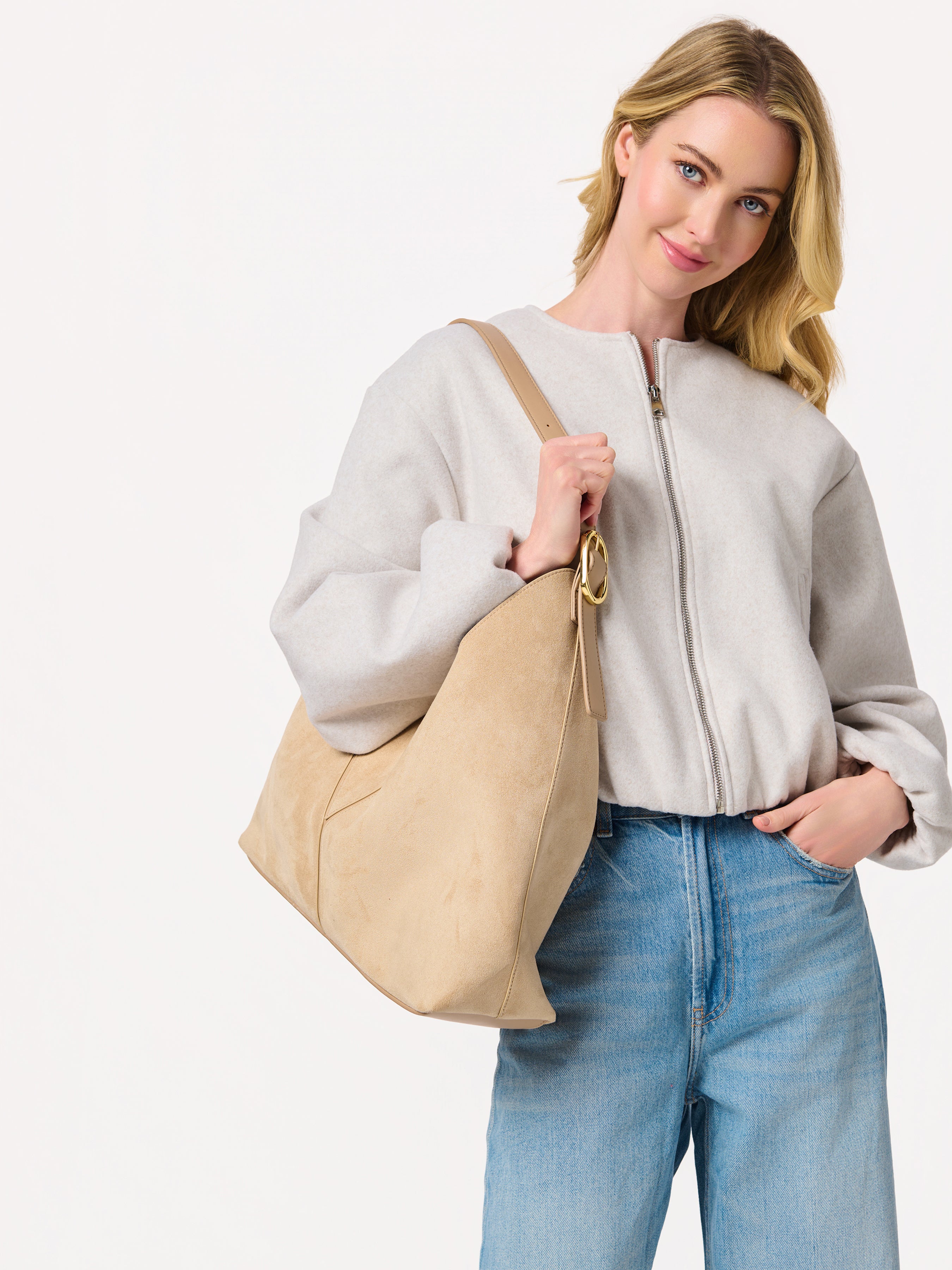 Shiraleah Ava Hobo IVORY / OS