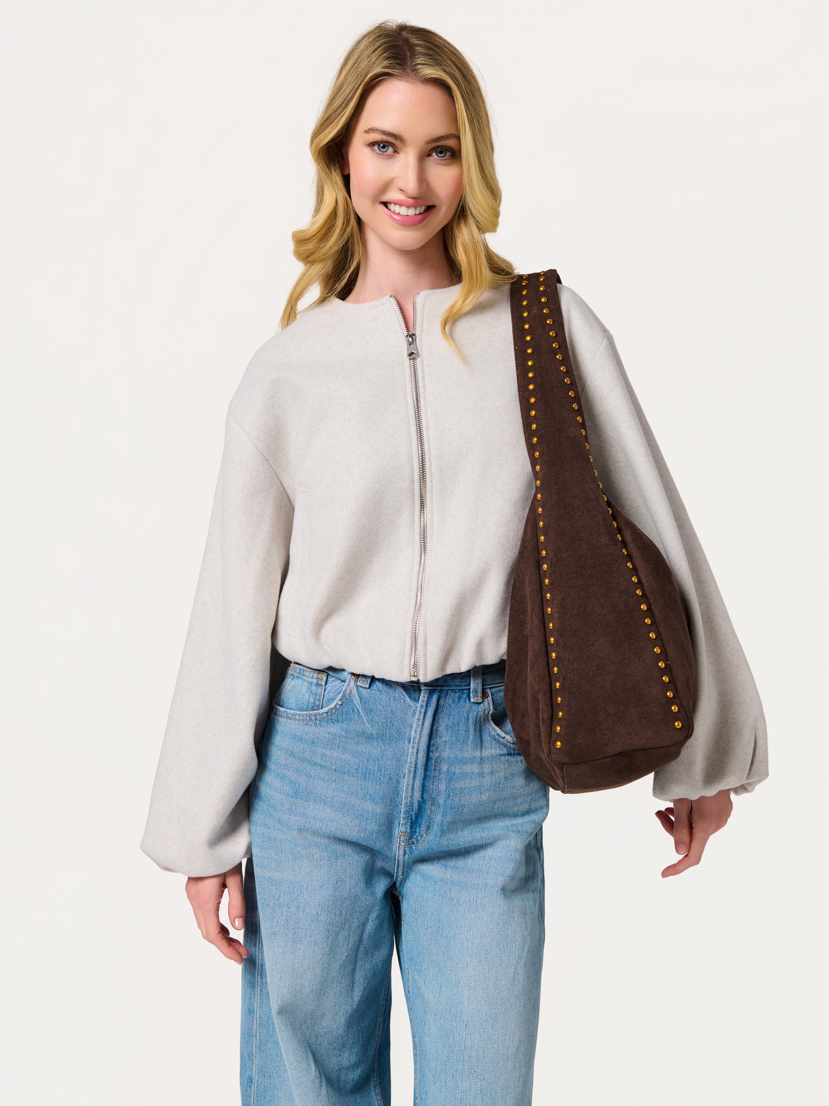 Shiraleah Lennon Hobo CHOCOLATE / OS
