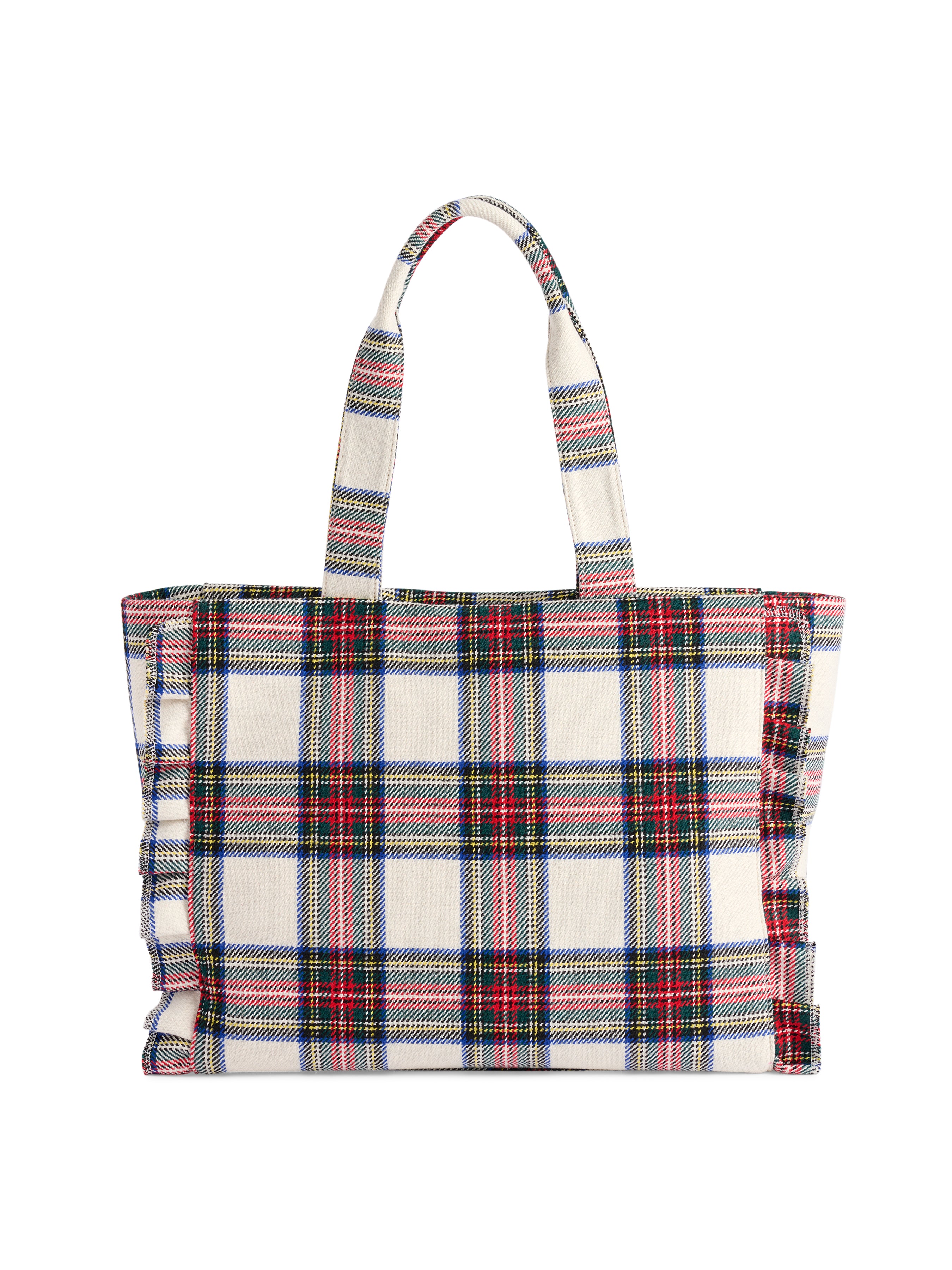 Shiraleah Scottie Ruffle Tote IVORY / OS