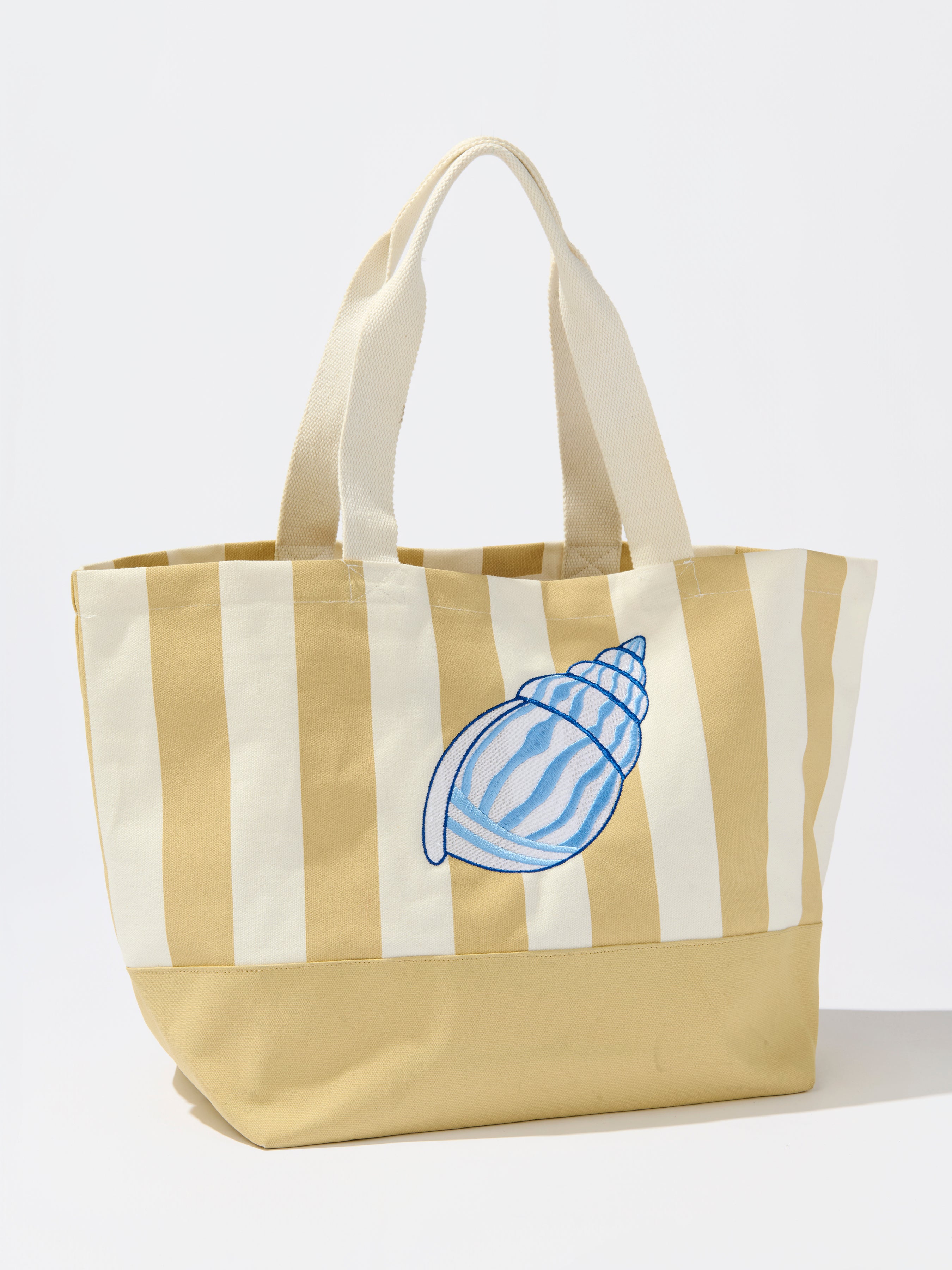 Shiraleah Shelly Striped Tote, Natural
