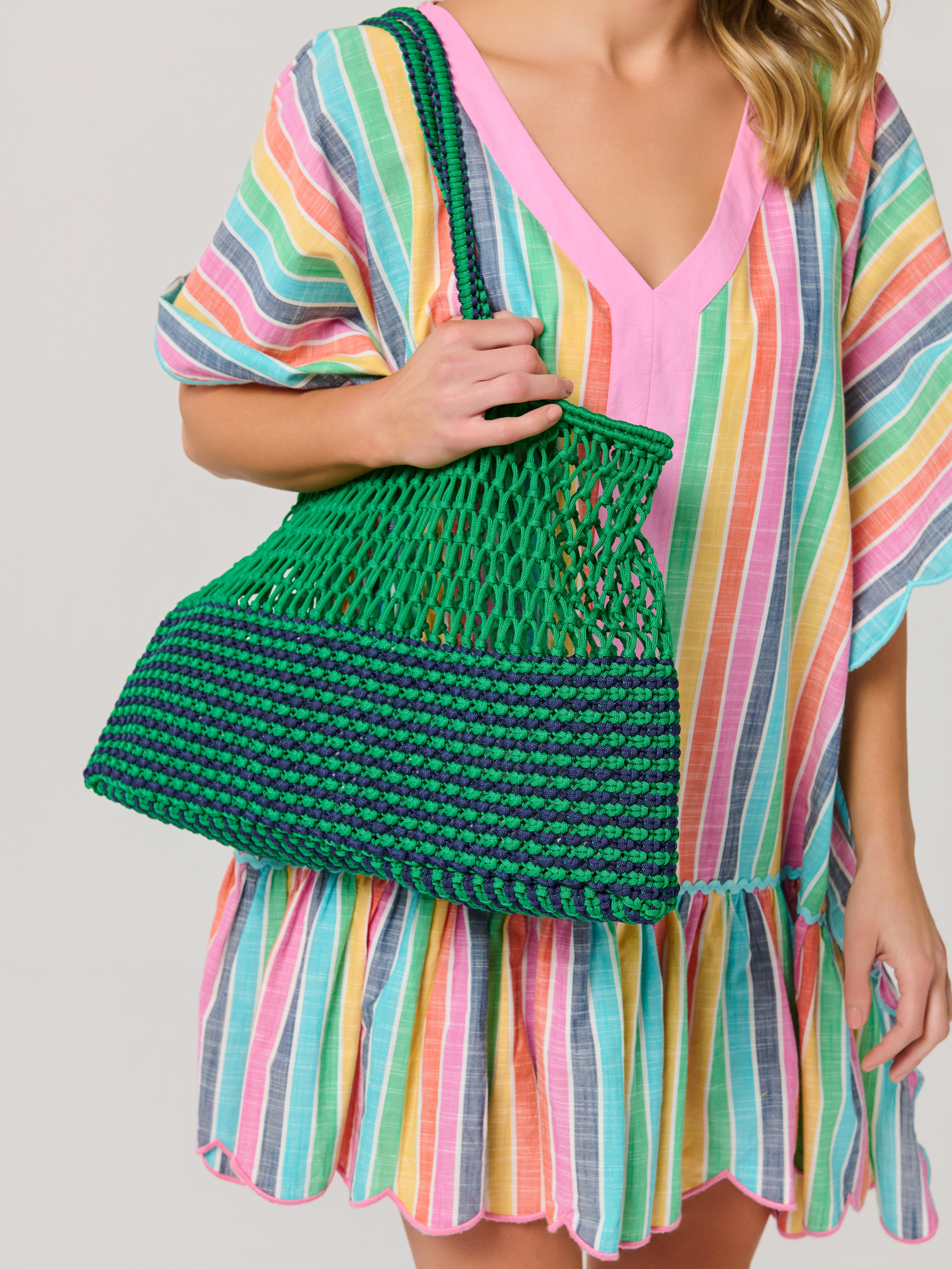 Shiraleah Braziliana Tote GREEN