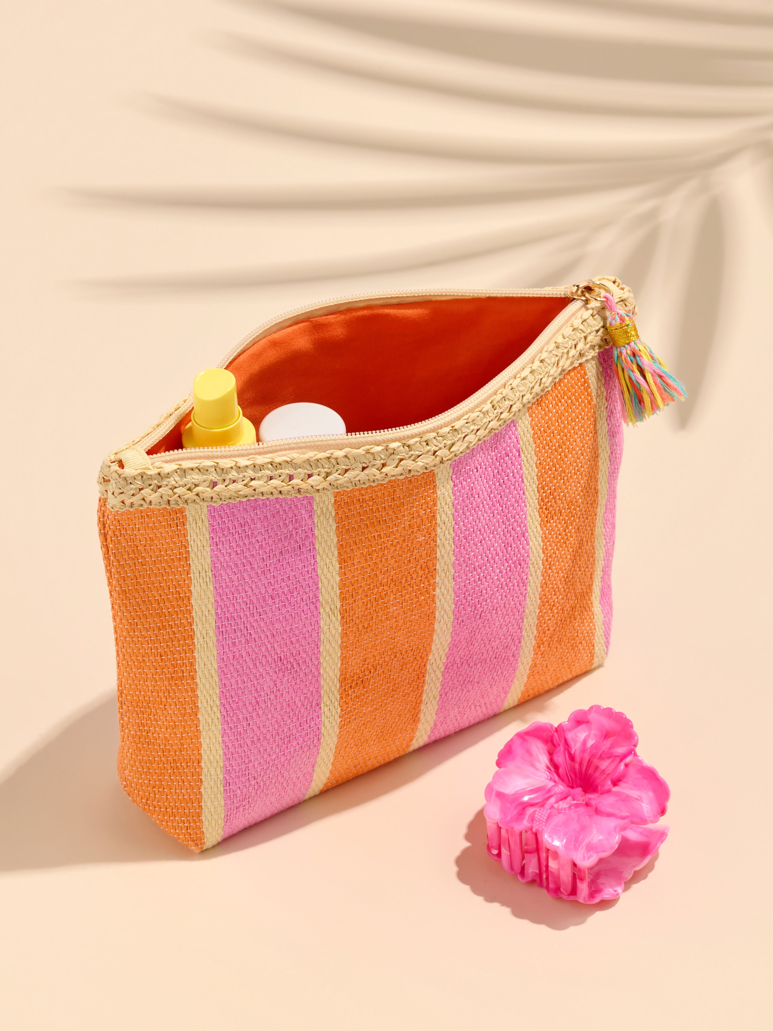 Shiraleah Capri Zip Pouch PINK