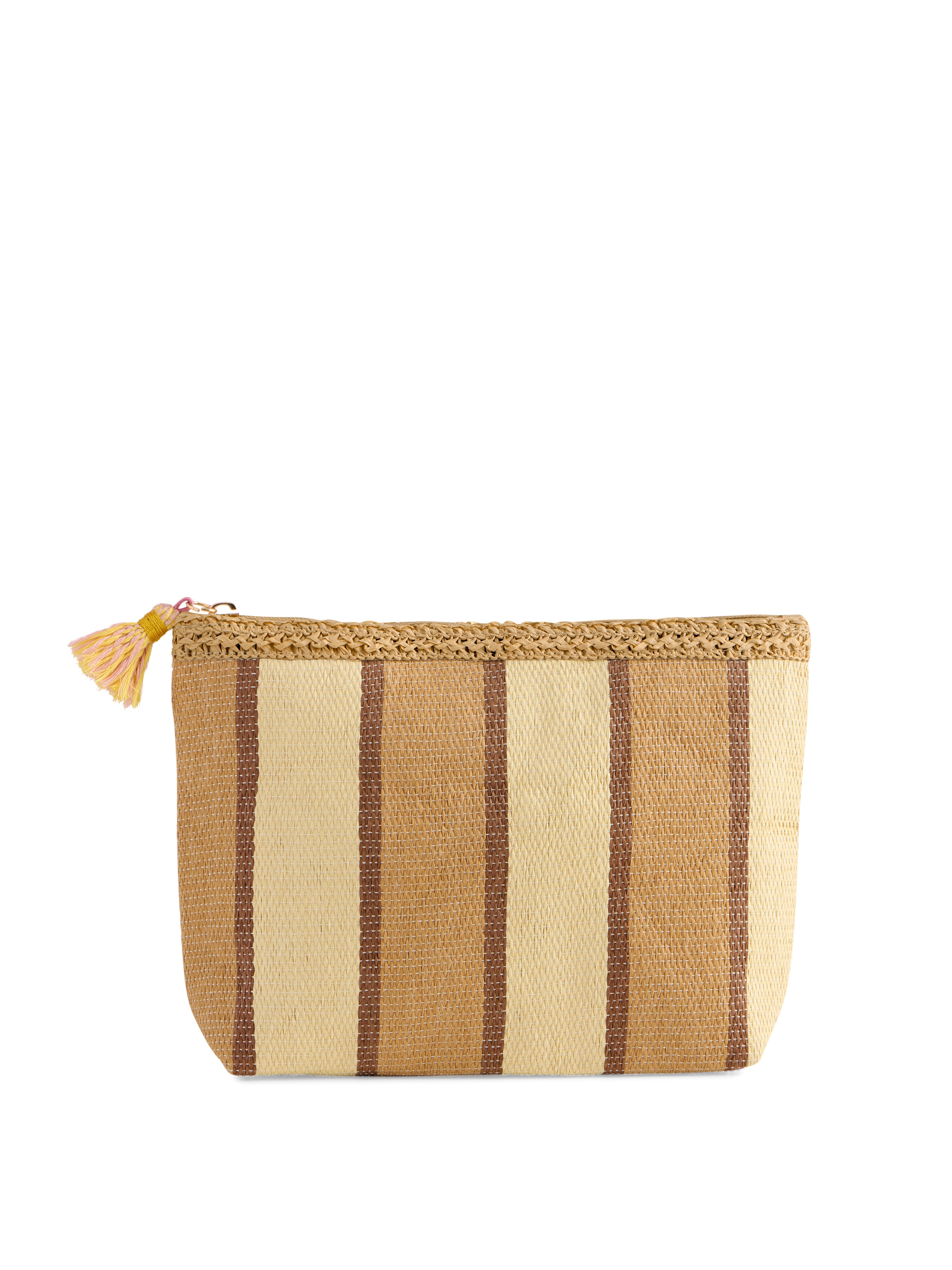 Shiraleah Capri Zip Pouch TAN