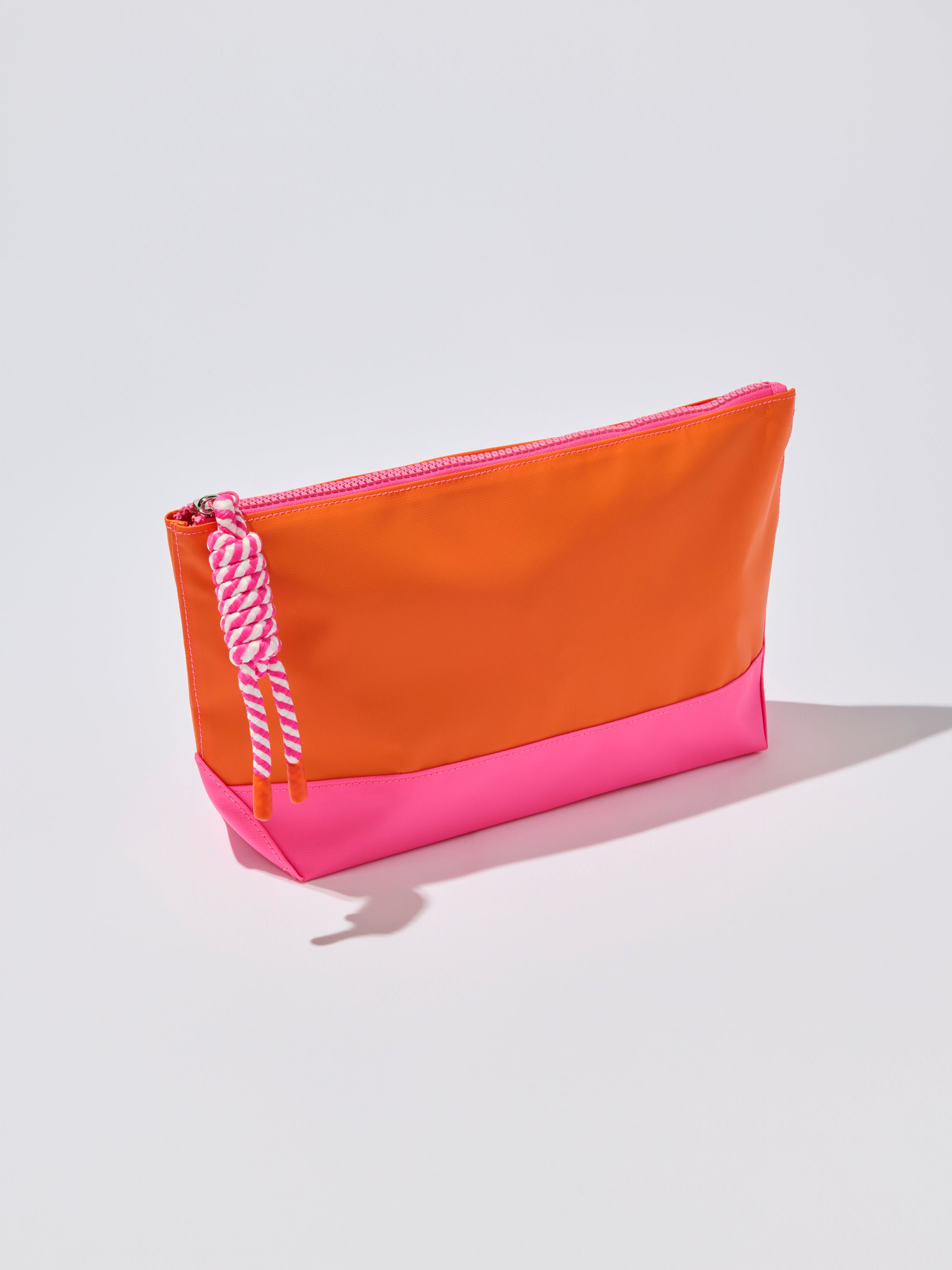 Shiraleah Port Water Resistant Zip Pouch ORANGE