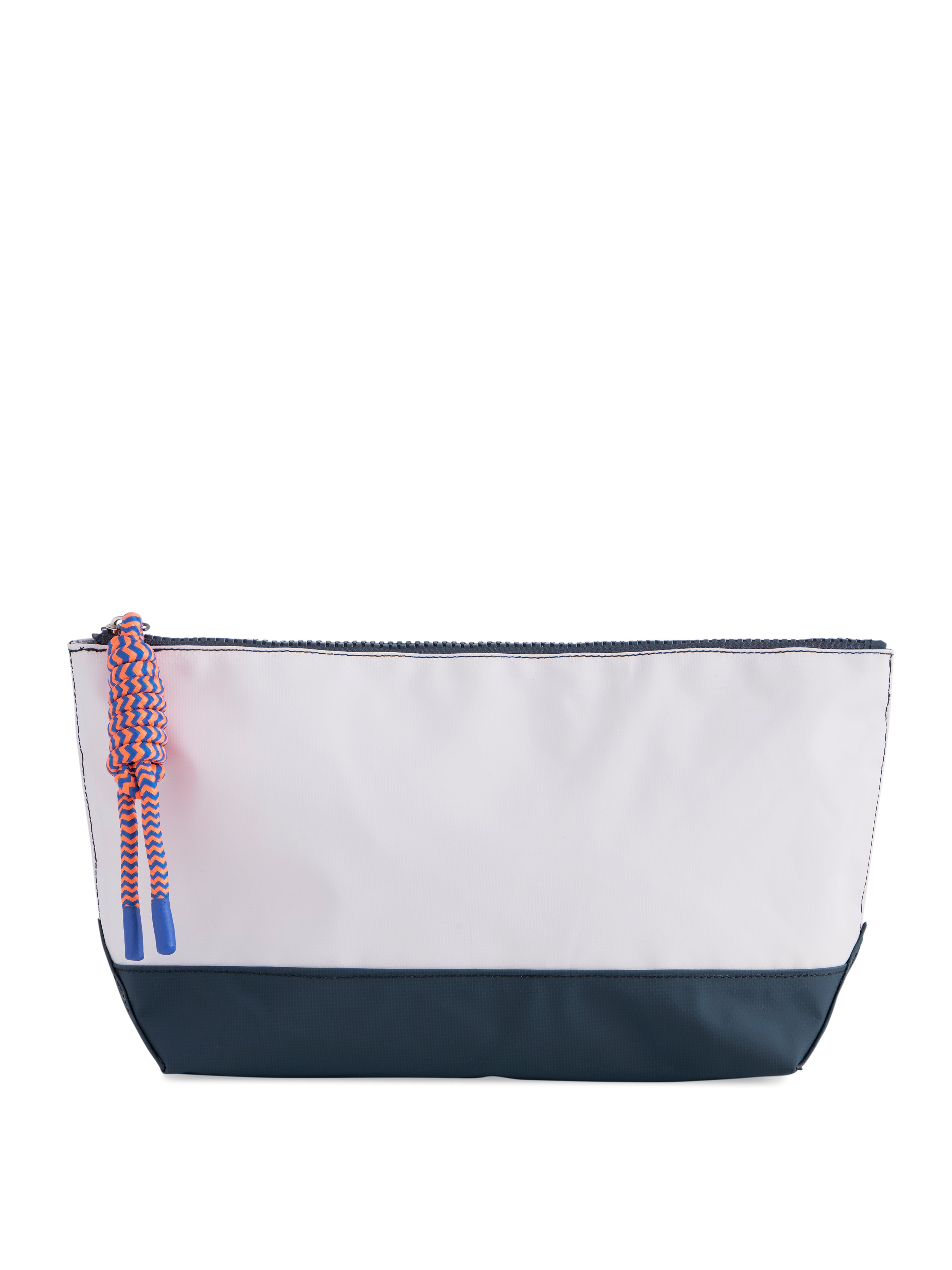 Shiraleah Port Water Resistant Zip Pouch WHITE
