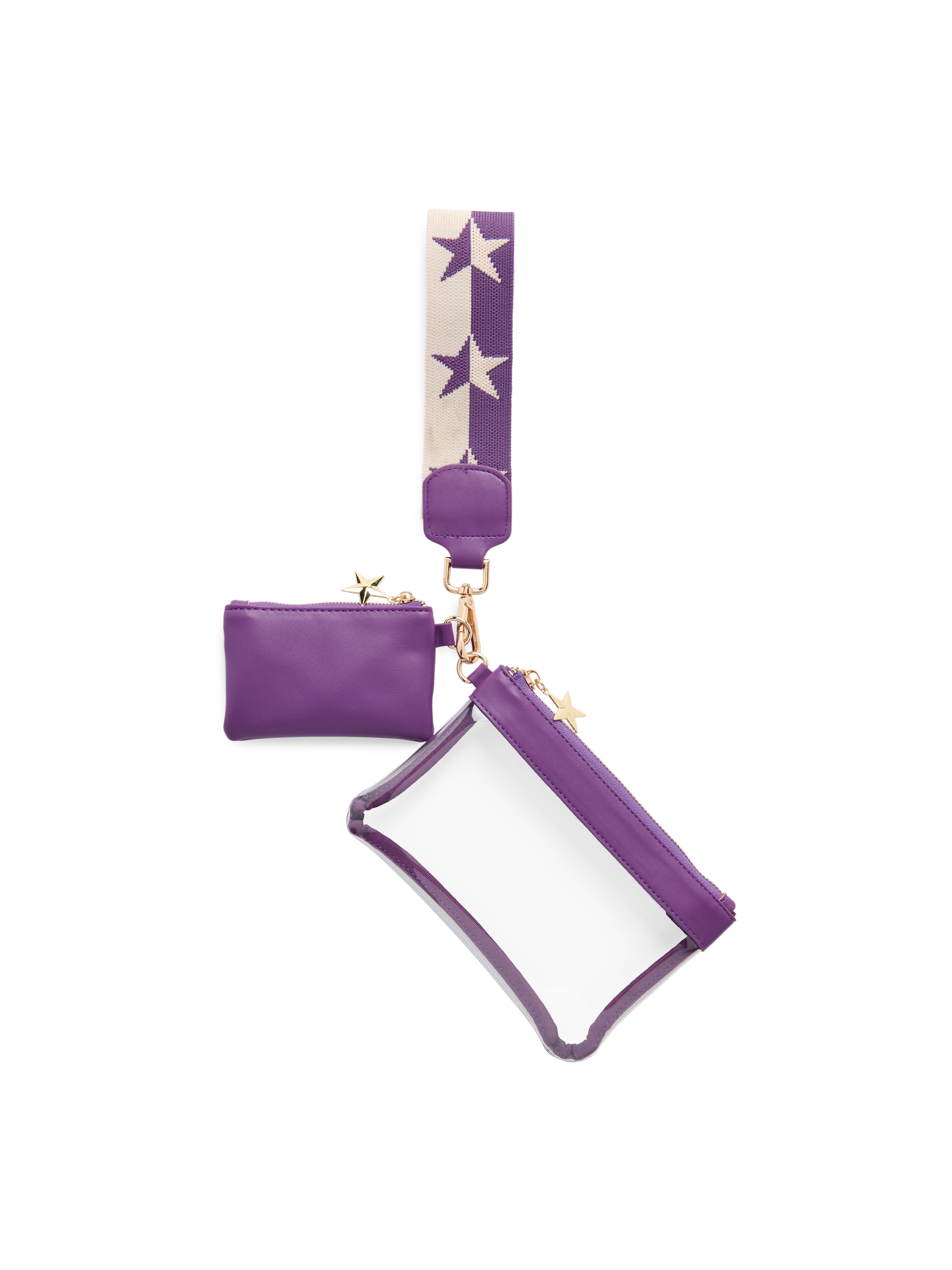 Shiraleah Spectator Wristlet PURPLE / OS