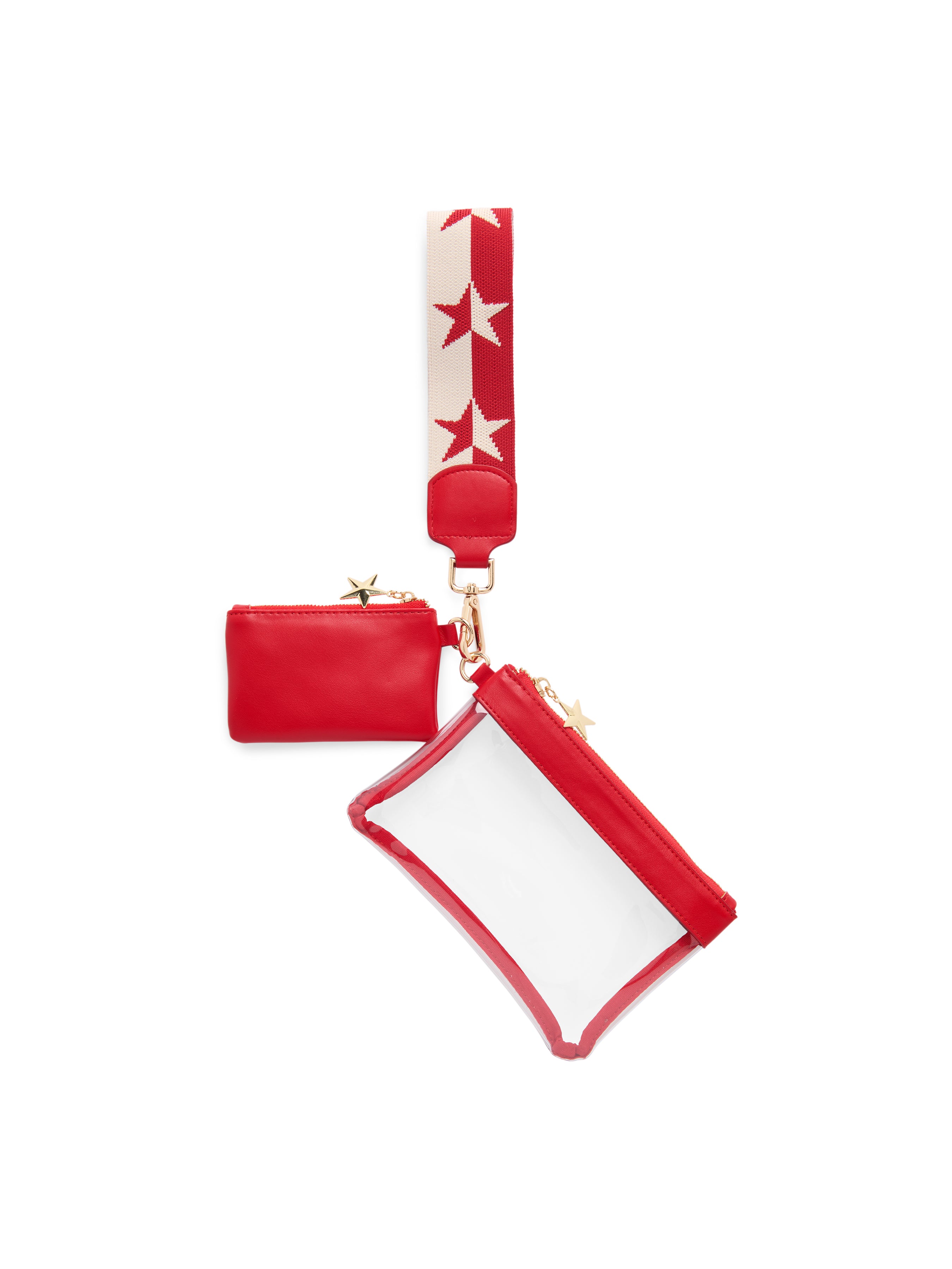 Shiraleah Spectator Wristlet RED / OS