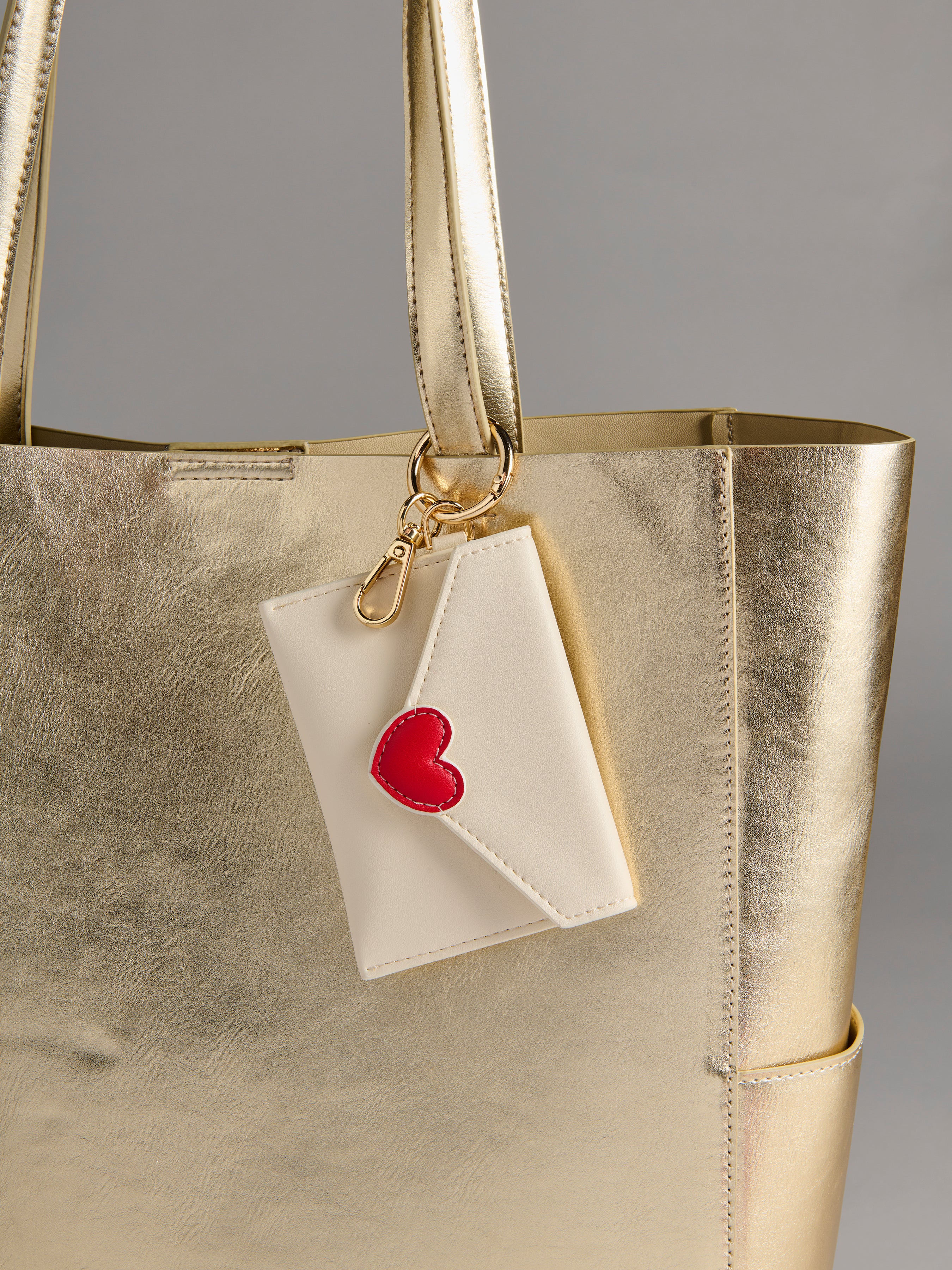 Shiraleah Love Letter Card Case IVORY