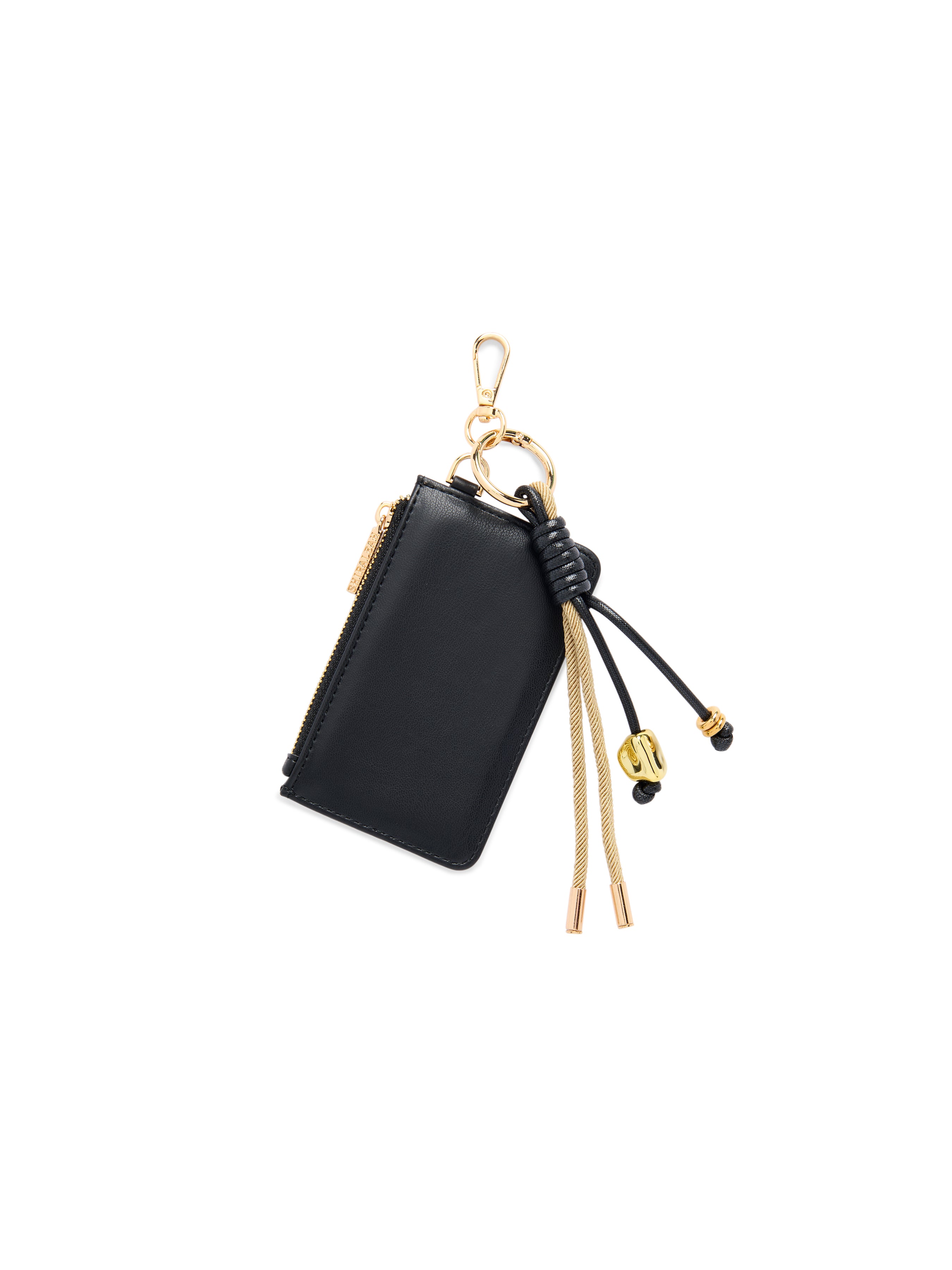Shiraleah Zippy Card Case/Bag Charm BLACK / OS