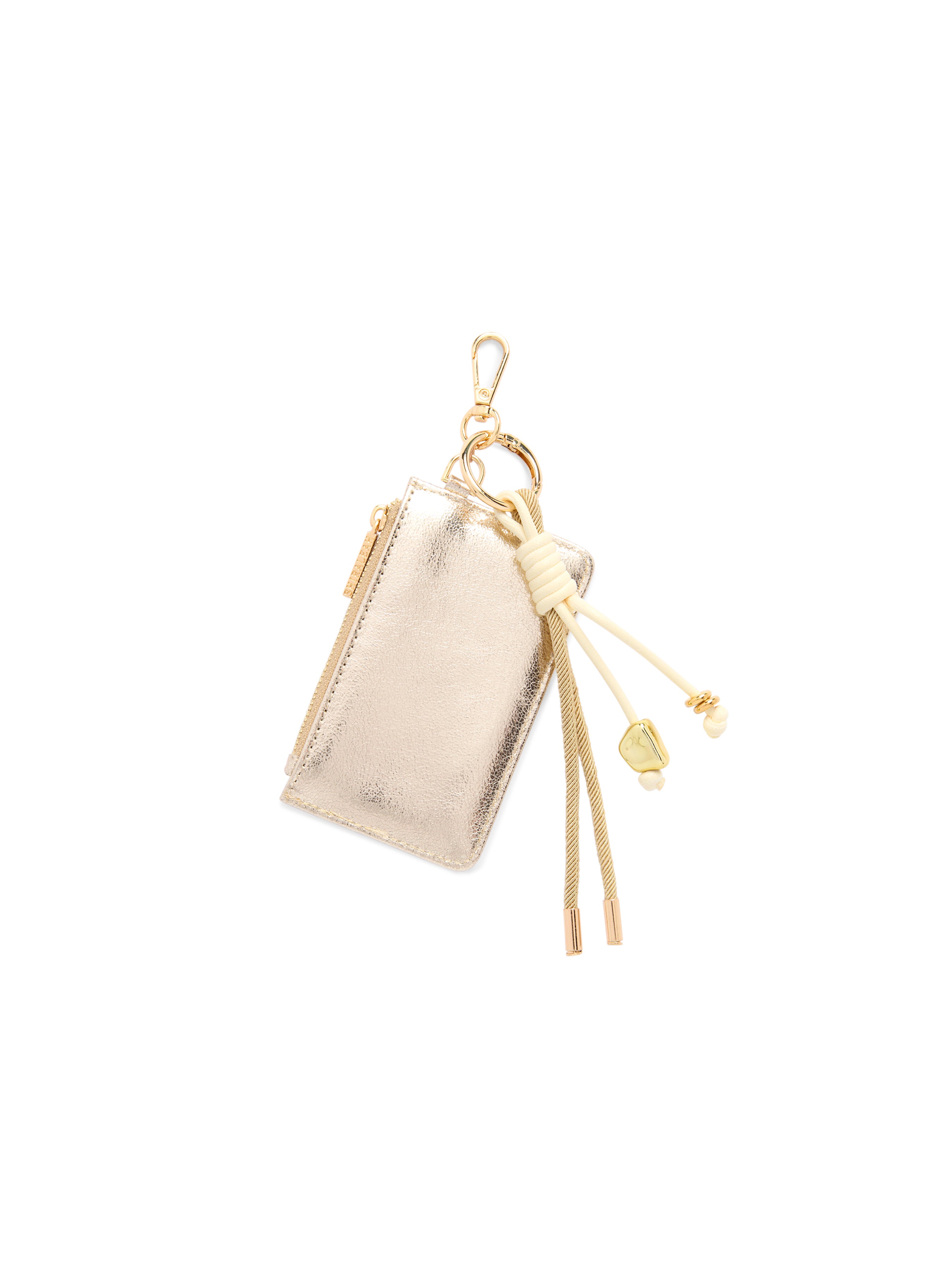 Shiraleah Zippy Card Case/Bag Charm GOLD / OS