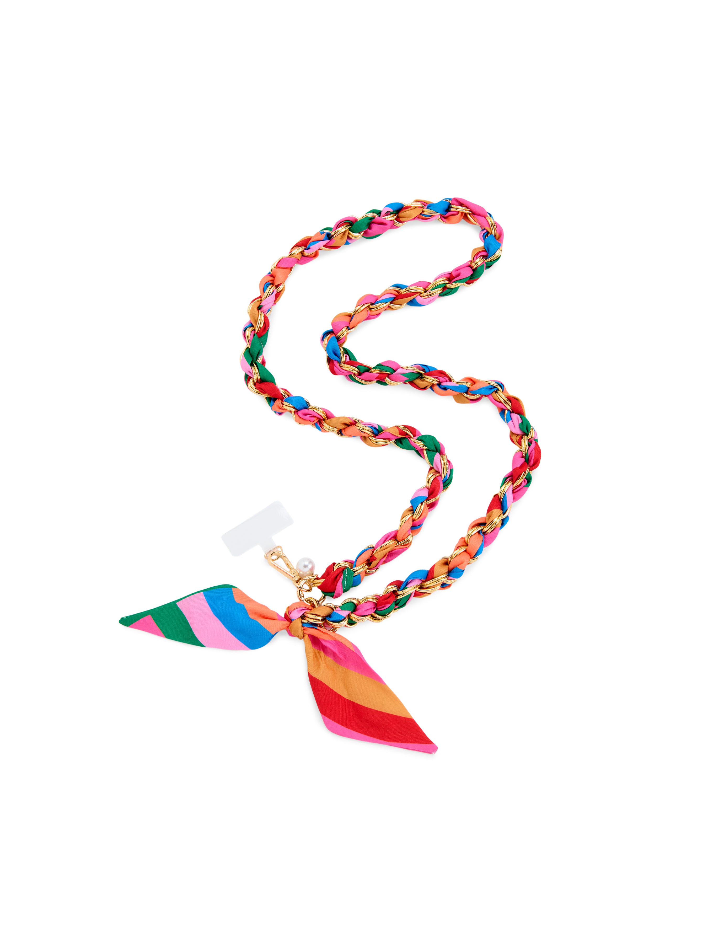 Shiraleah Stripes Cross-Body Phone Chain MULTI / OS