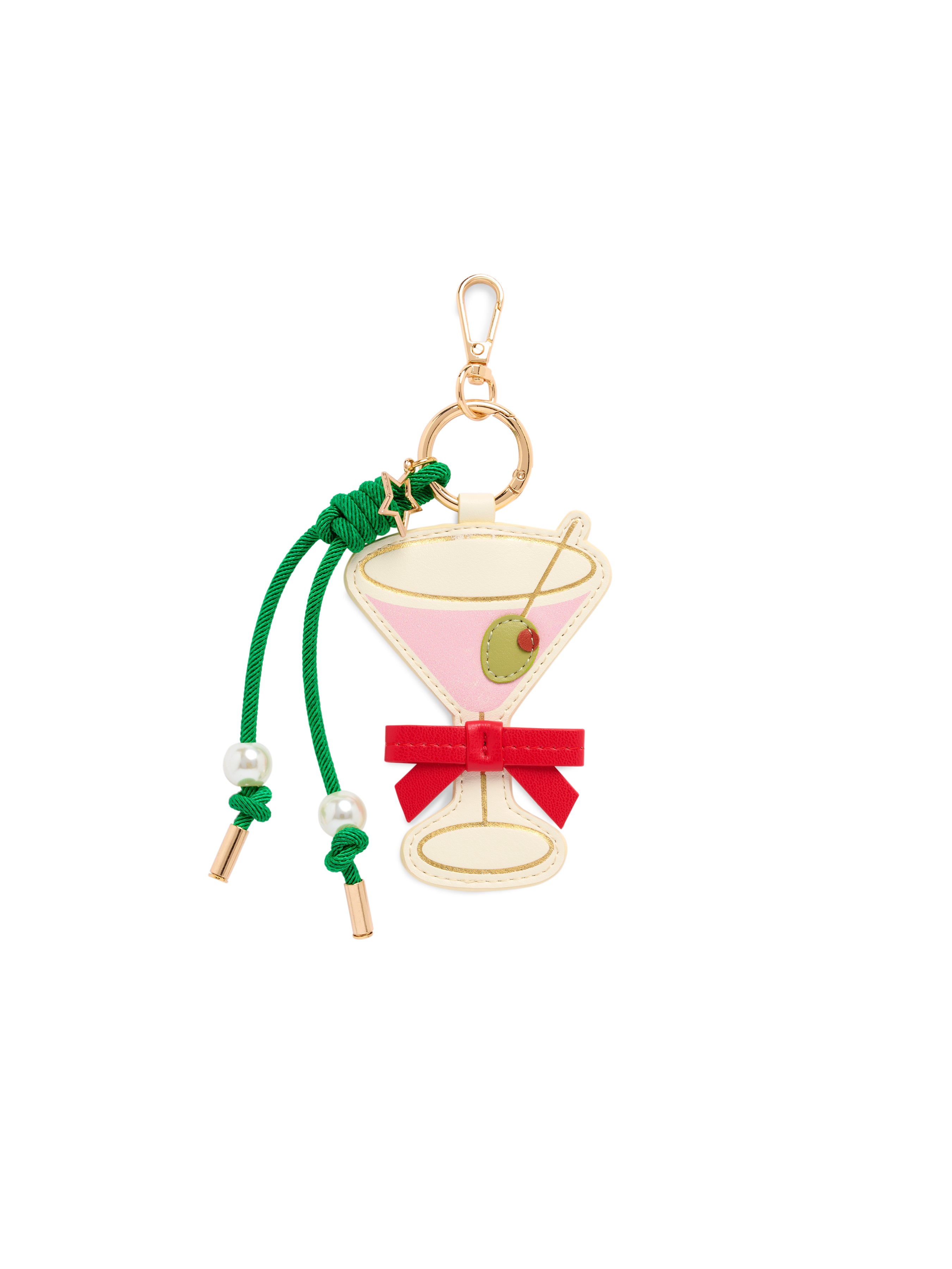 Shiraleah Martini Bag Charm/Key Ring, Multi