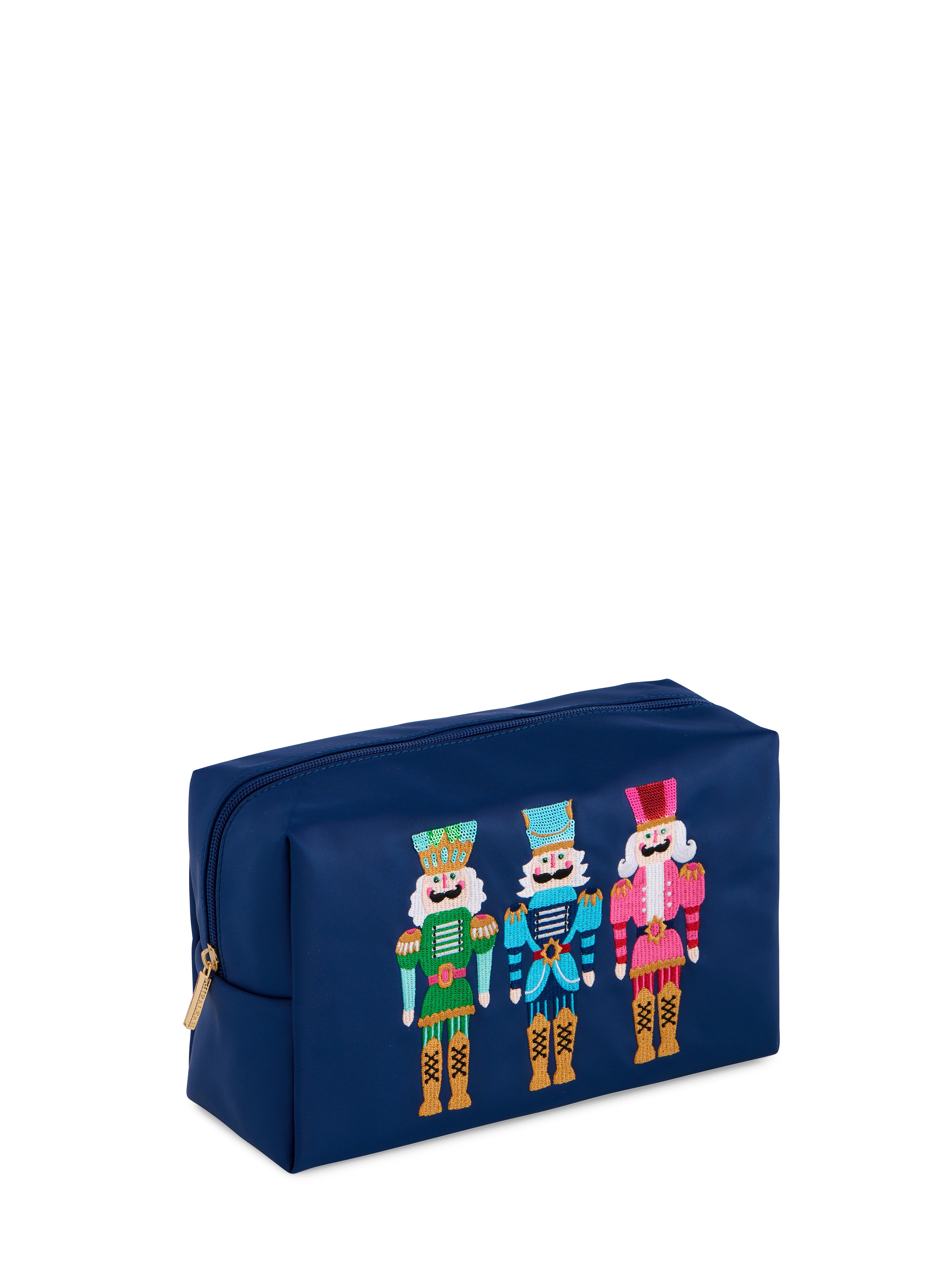 Shiraleah Cara Nutcracker Zip Pouch, Navy