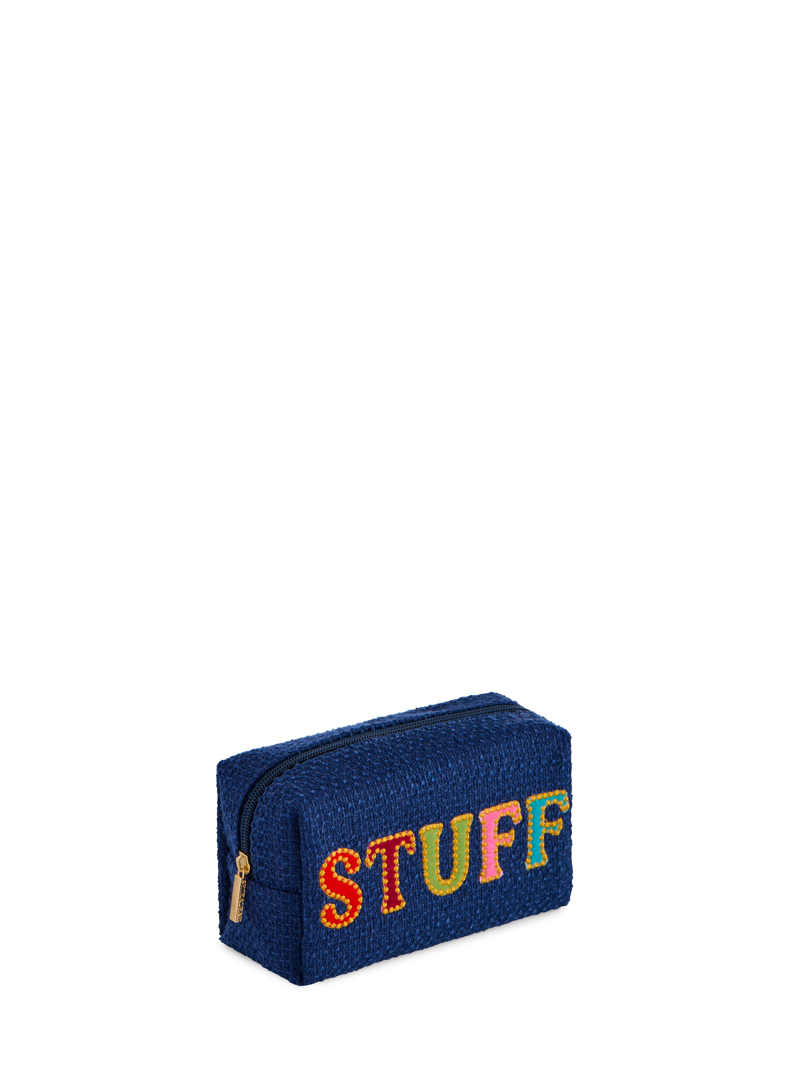 Shiraleah Mara "Stuff" Zip Pouch NAVY