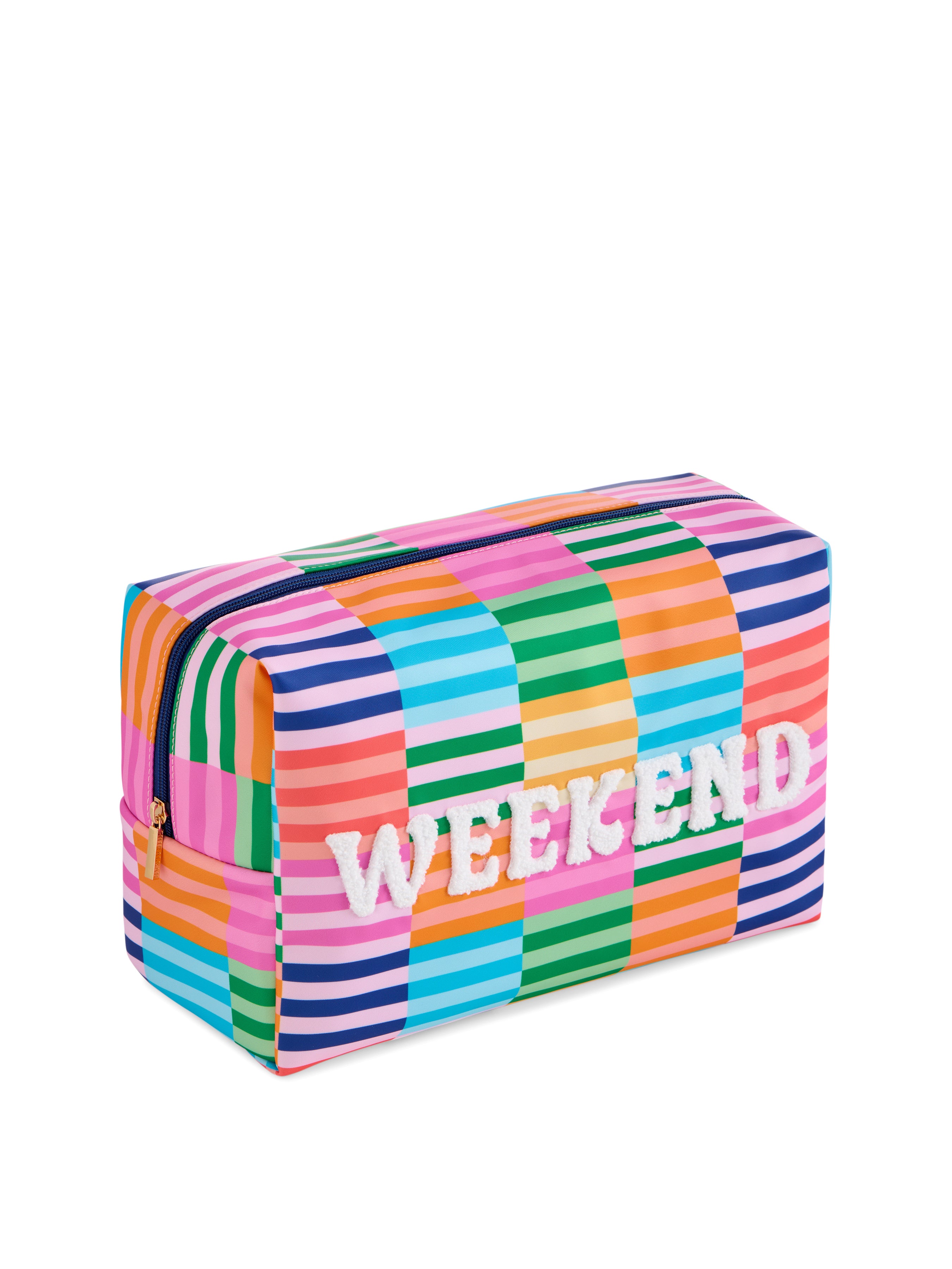Shiraleah "Weekend" Oversized Zip Pouch, Multi