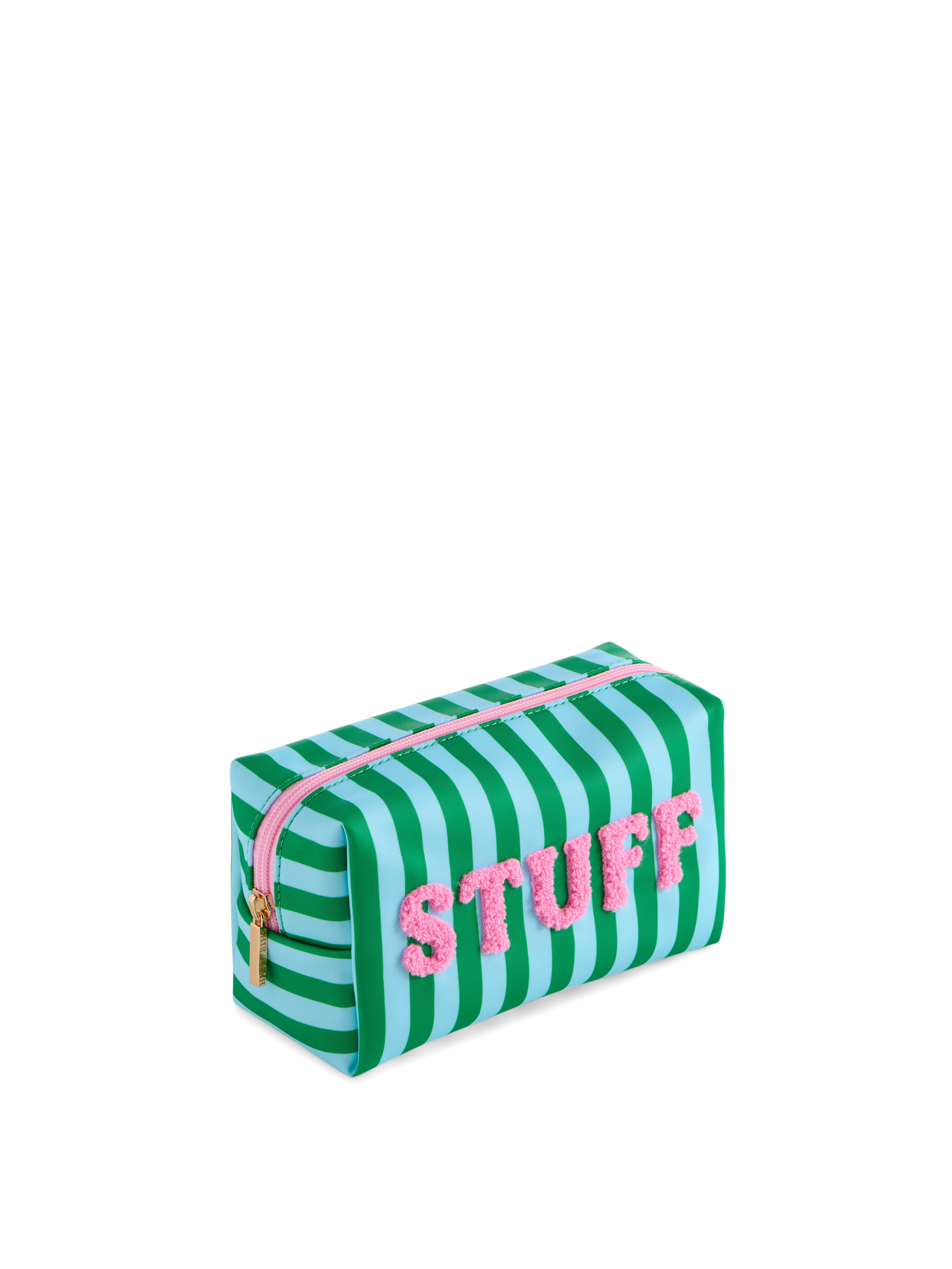 Shiraleah "Stuff" Small Zip Pouch, Turquoise