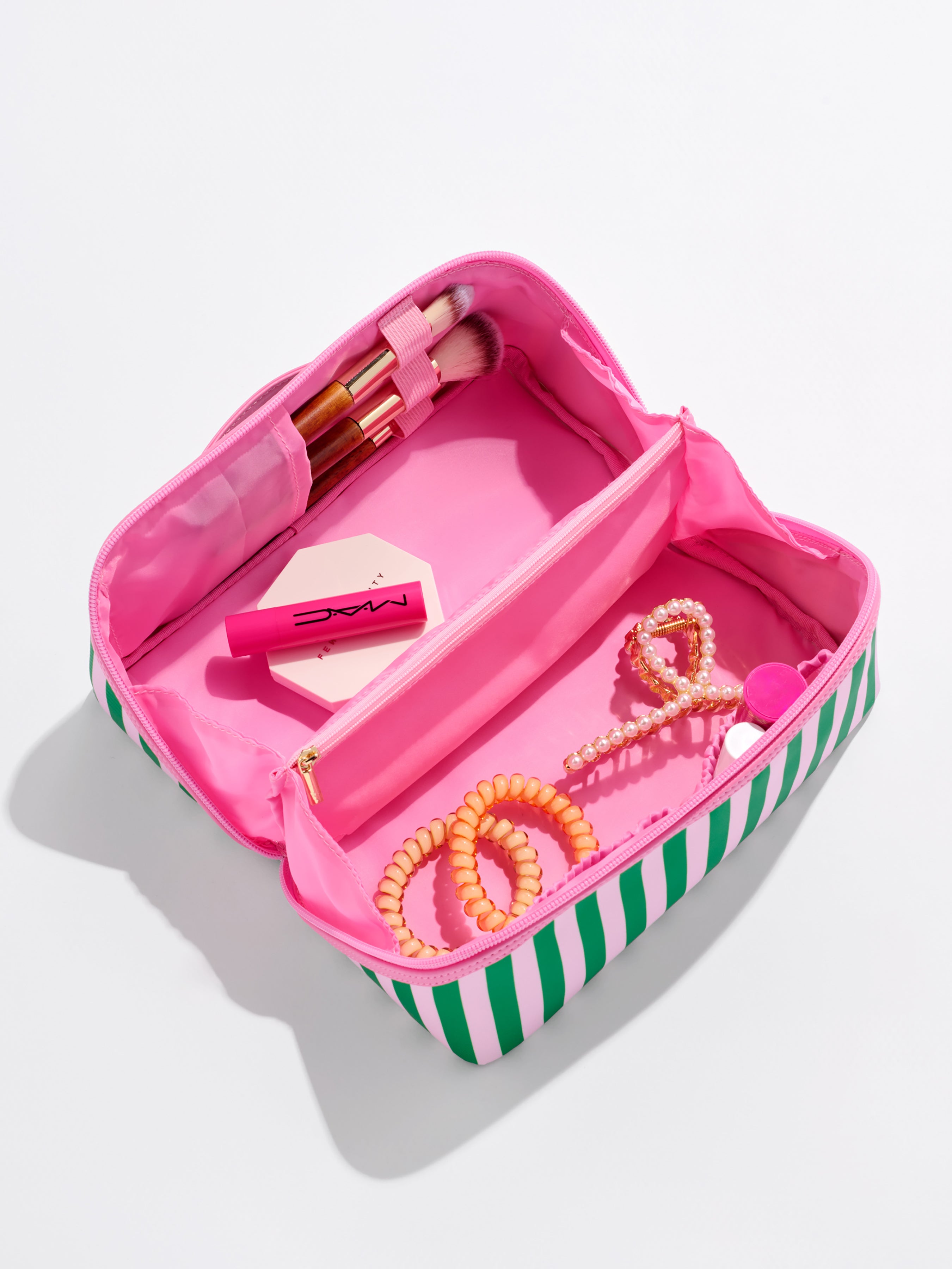 Shiraleah Beverly Cosmetic Zip Pouch, Green