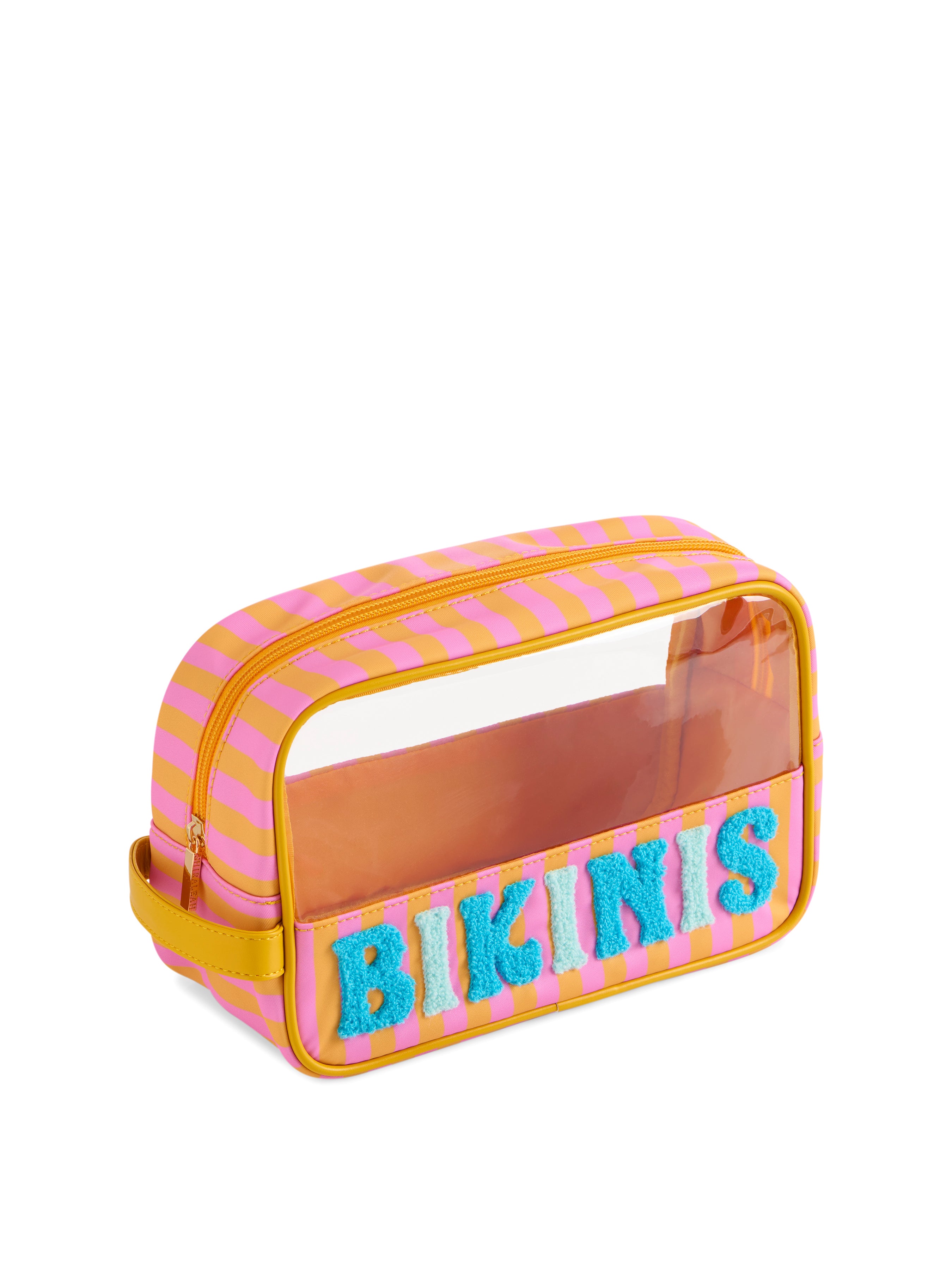 Shiraleah “Bikinis” Zip Pouch, Orange