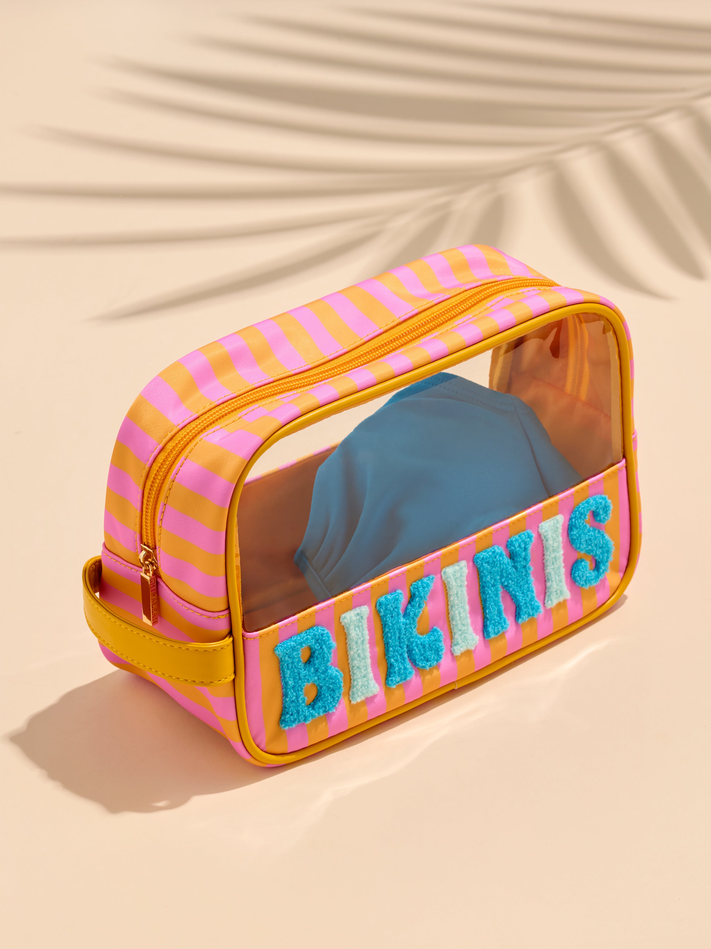 Shiraleah “Bikinis” Zip Pouch, Orange