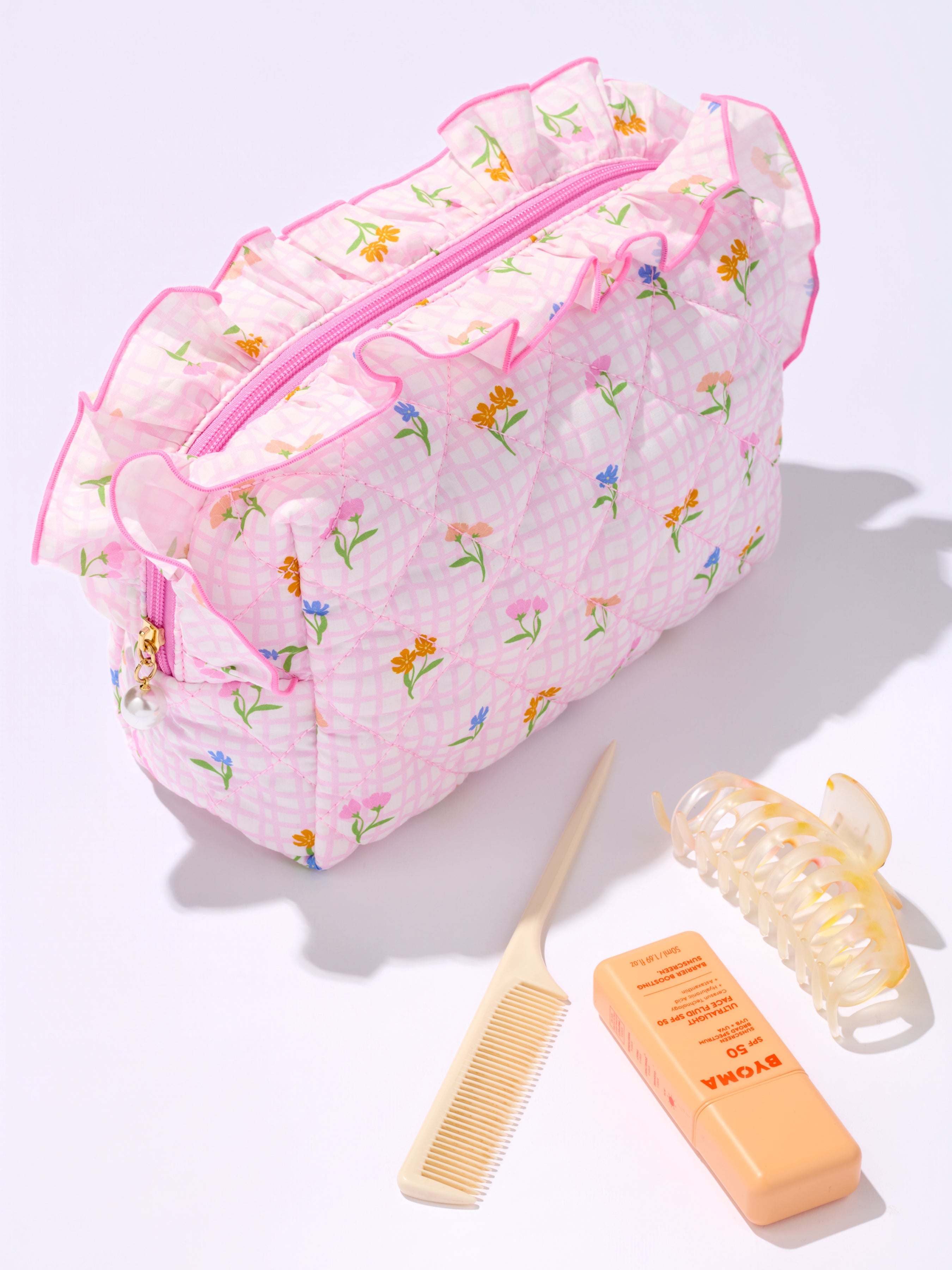 Shiraleah Fancy Large Zip Pouch MULTI