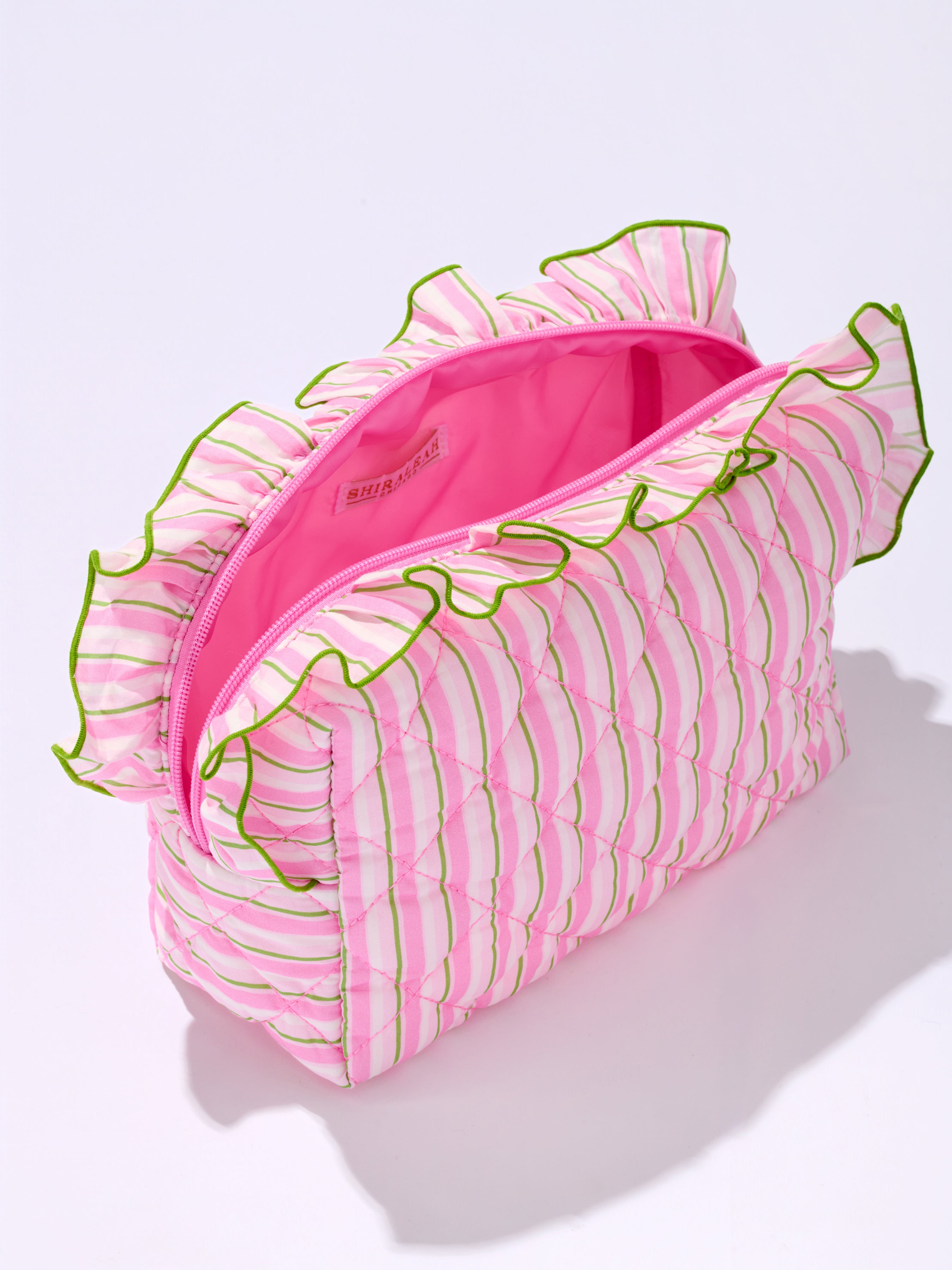 Shiraleah Fancy Large Zip Pouch PINK