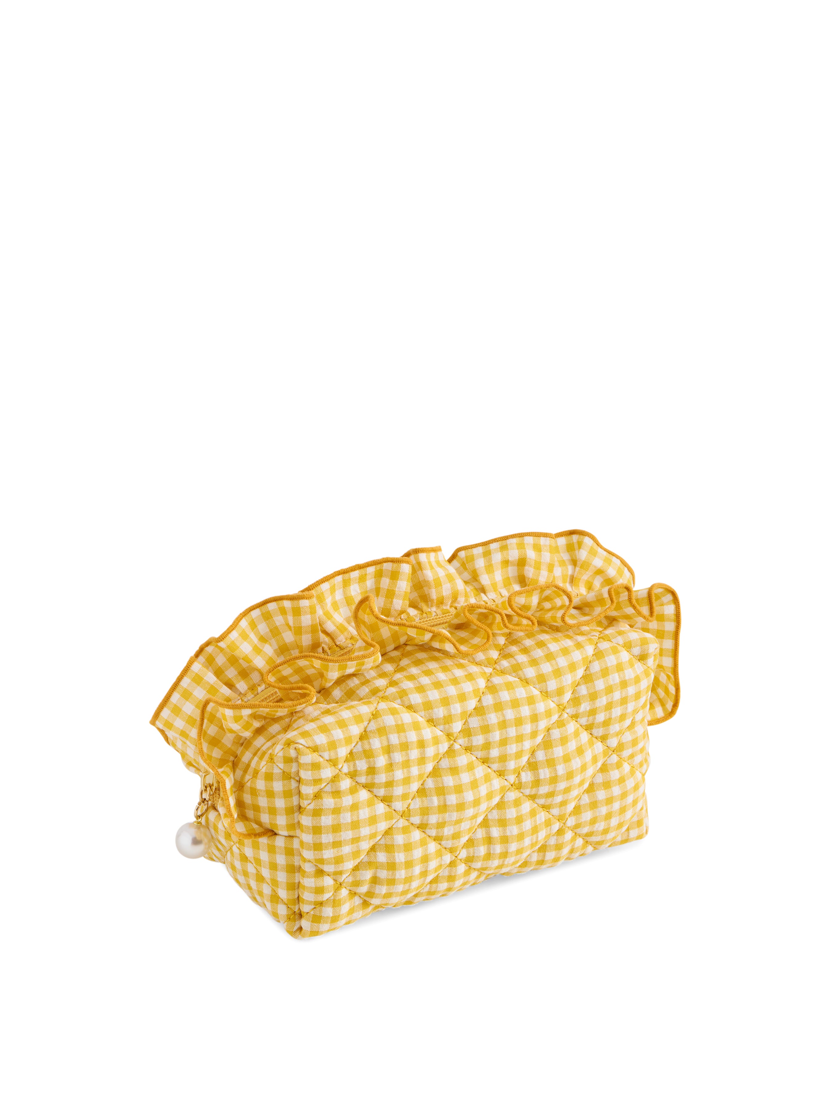 Shiraleah Fancy Small Zip Pouch YELLOW