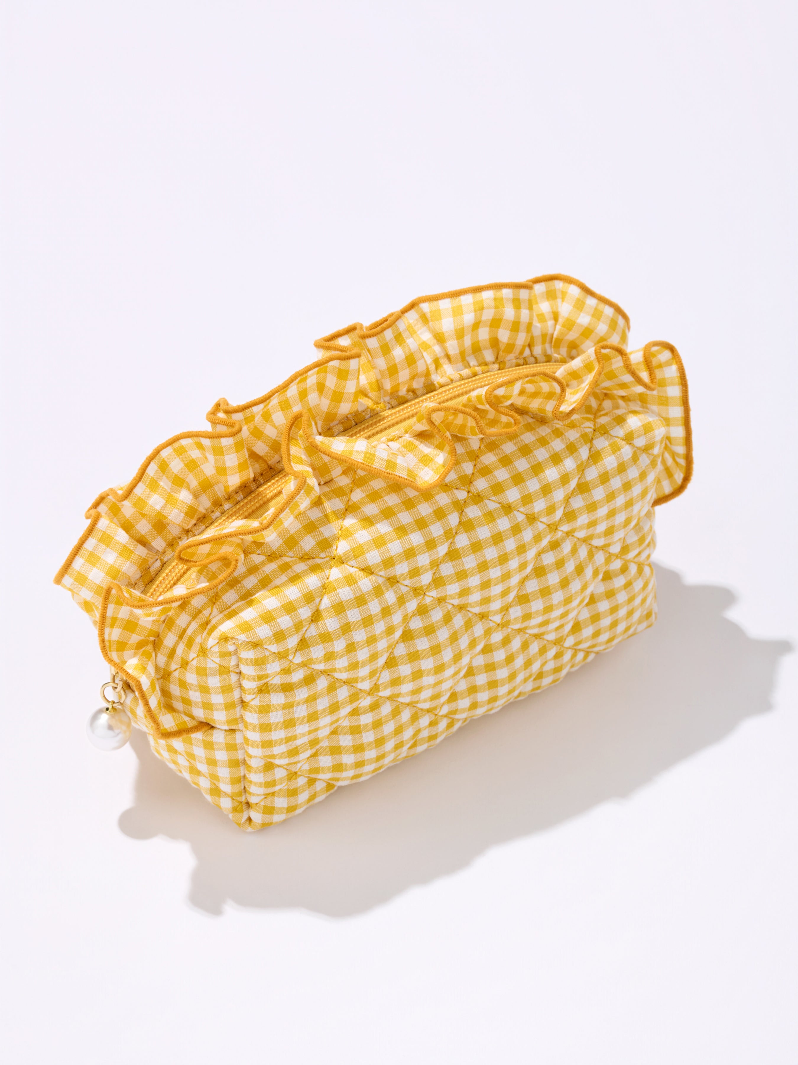 Shiraleah Fancy Small Zip Pouch YELLOW