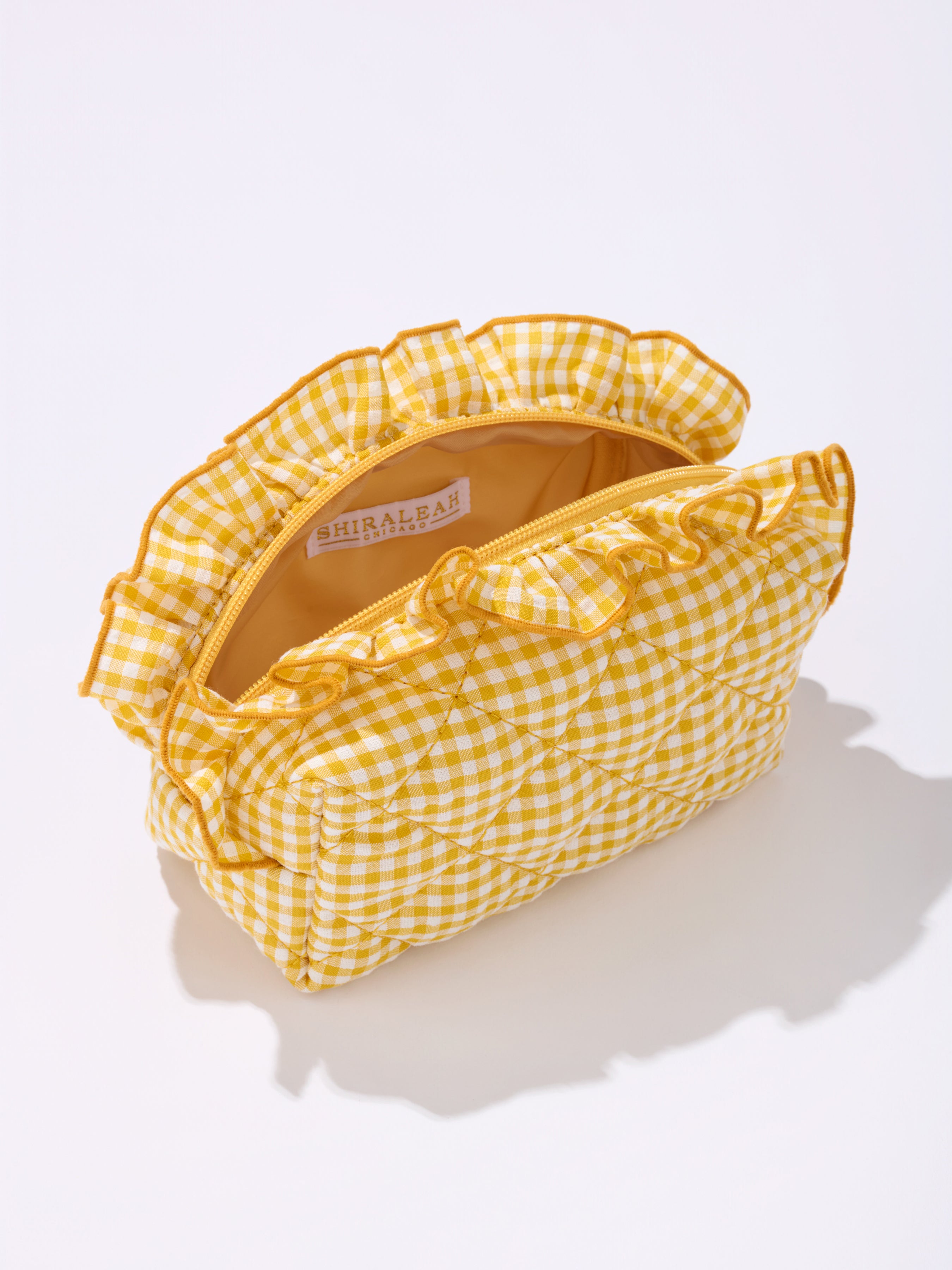 Shiraleah Fancy Small Zip Pouch YELLOW