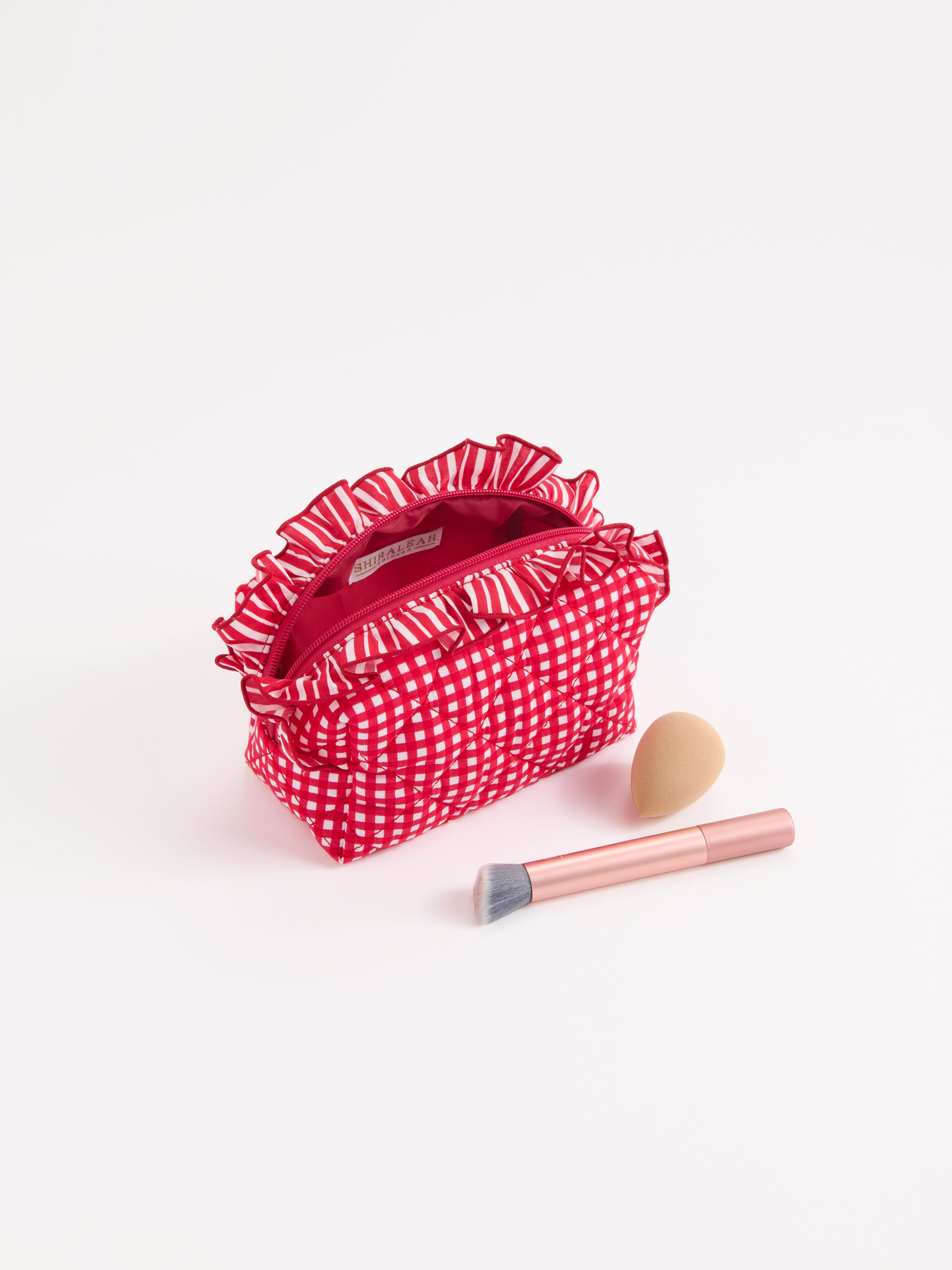 Shiraleah Lucy Small Zip Pouch RED / OS