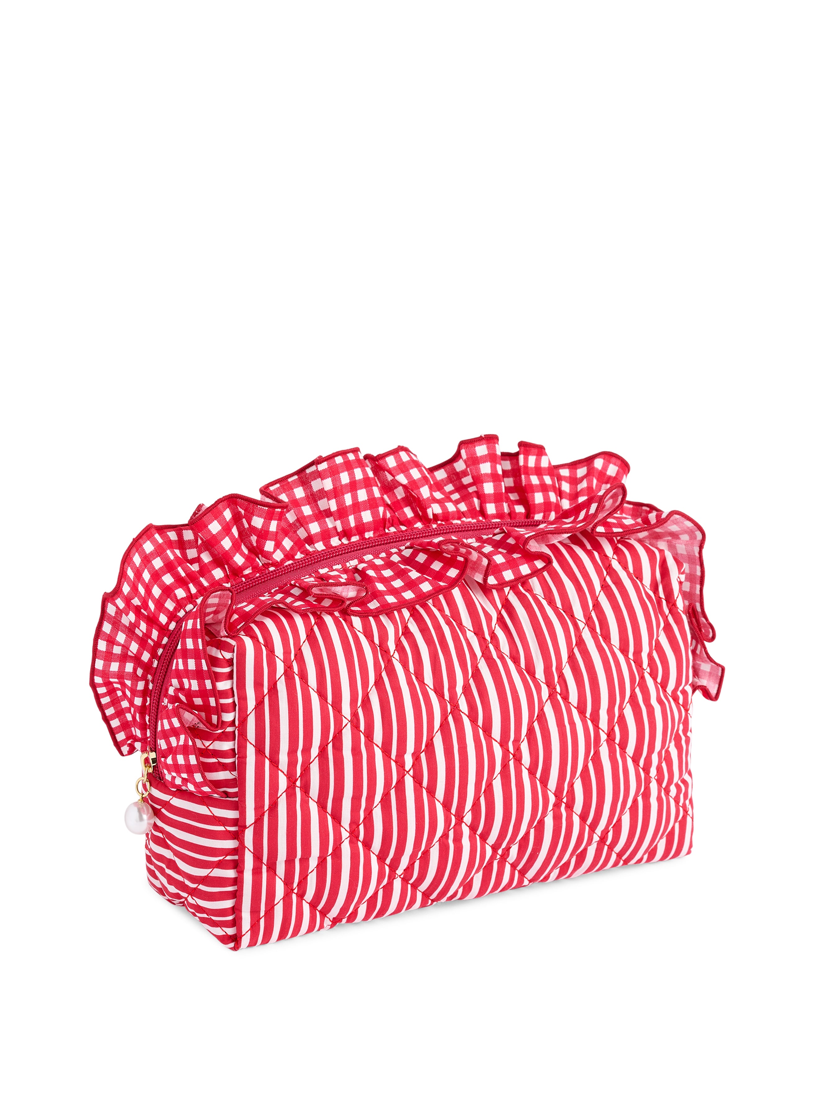 Shiraleah Lucy Large Zip Pouch RED / OS